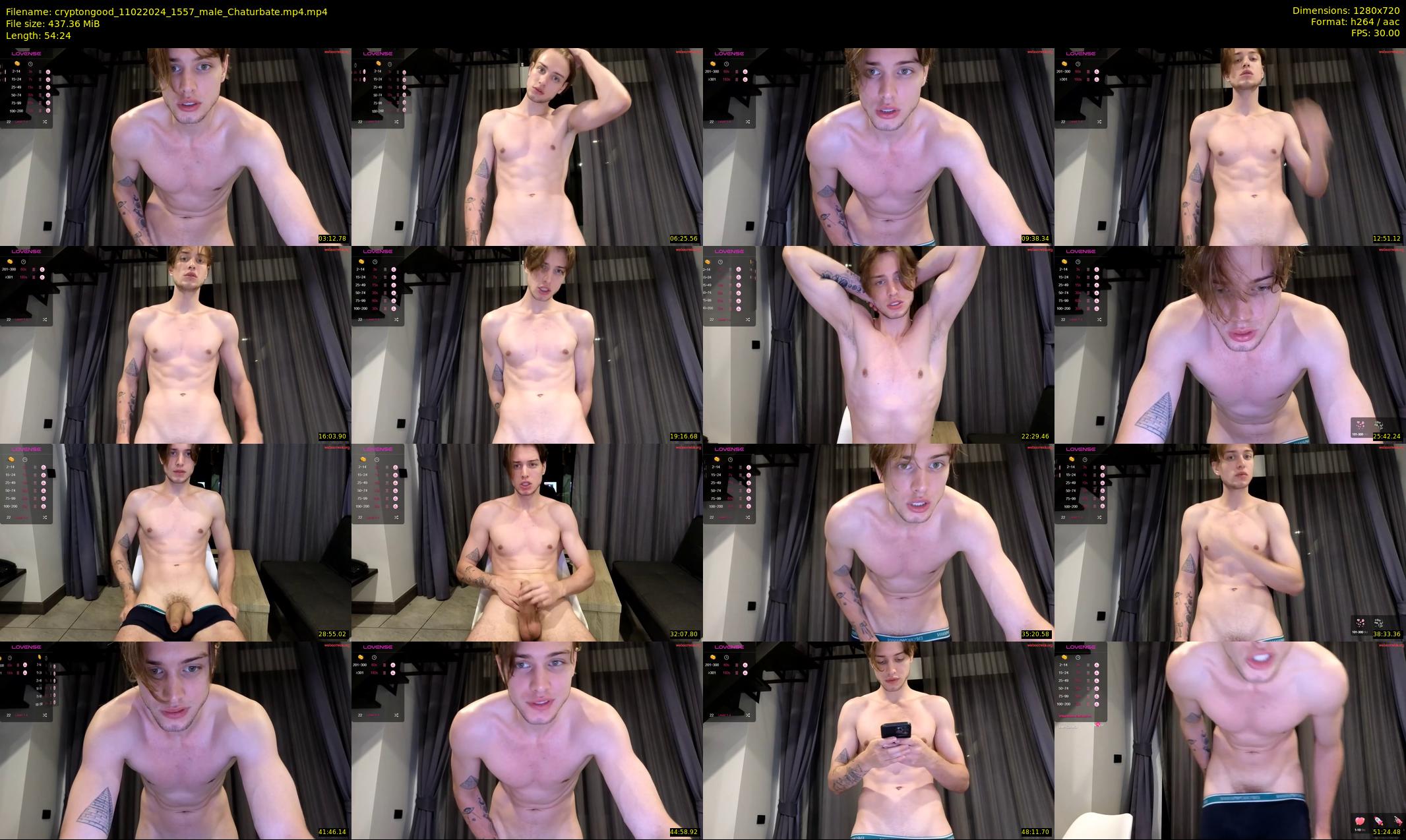 cryptongood — 55 minute Chaturbate male cam show recording, 720p, Feb 11, 2024