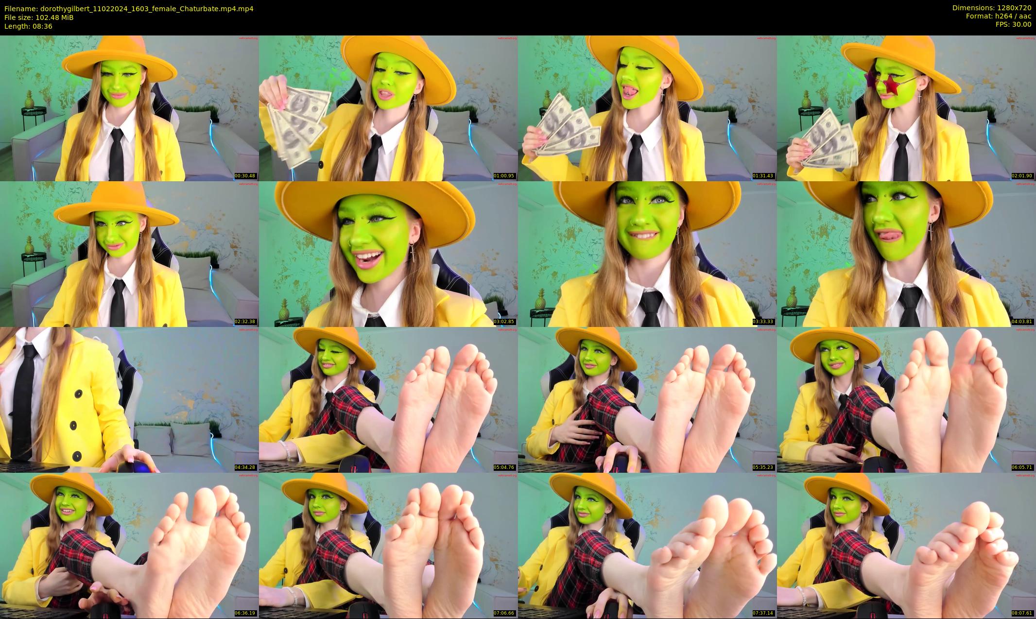 dorothygilbert — 9 minute Chaturbate female cam show recording, 720p, Feb 11, 2024