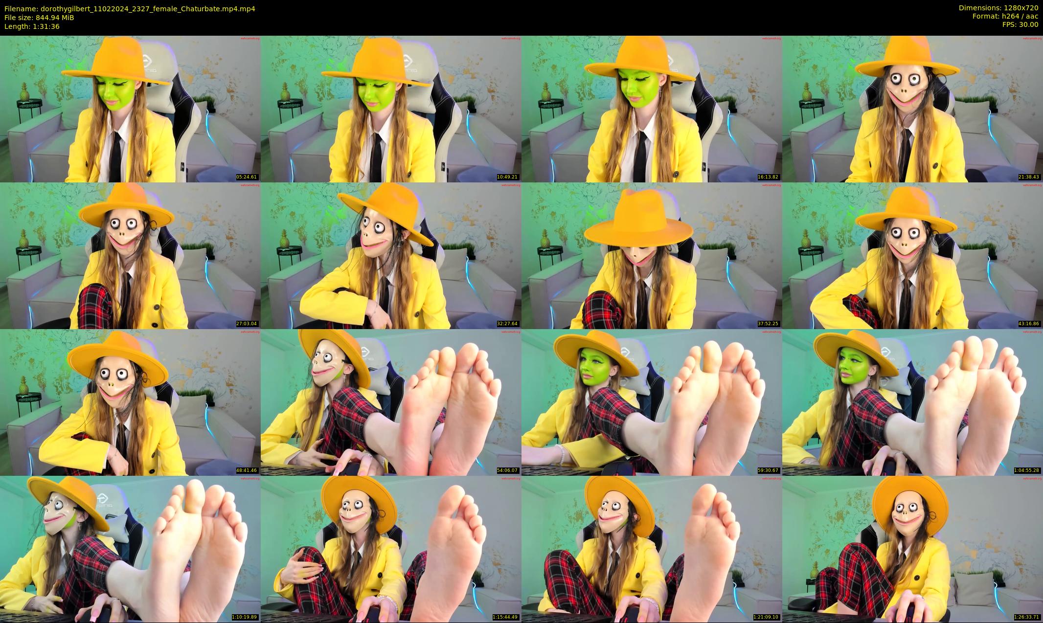 dorothygilbert — 92 minute Chaturbate female cam show recording, 720p, Feb 11, 2024