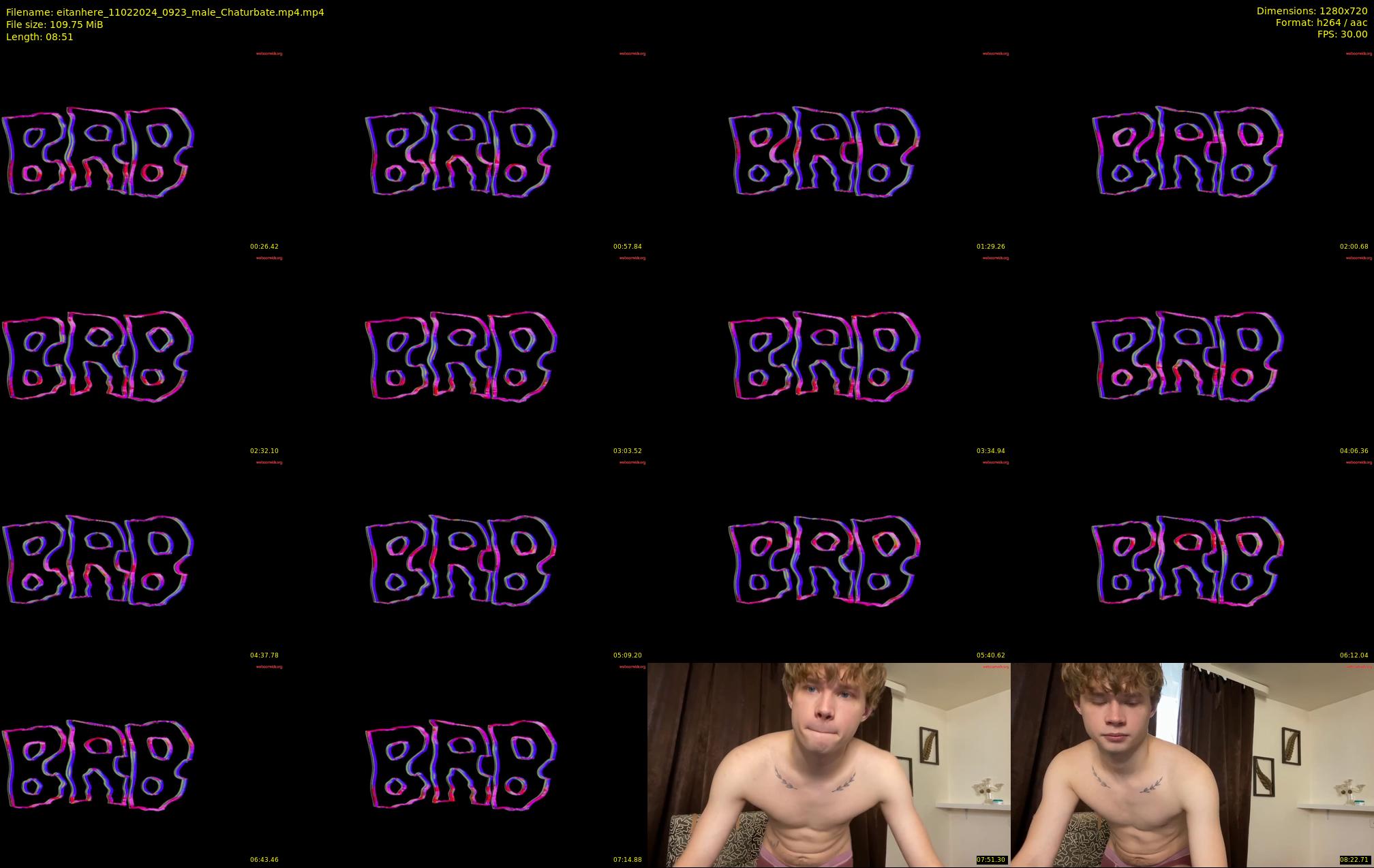 eitanhere — 9 minute Chaturbate male cam show recording, 720p, Feb 11, 2024