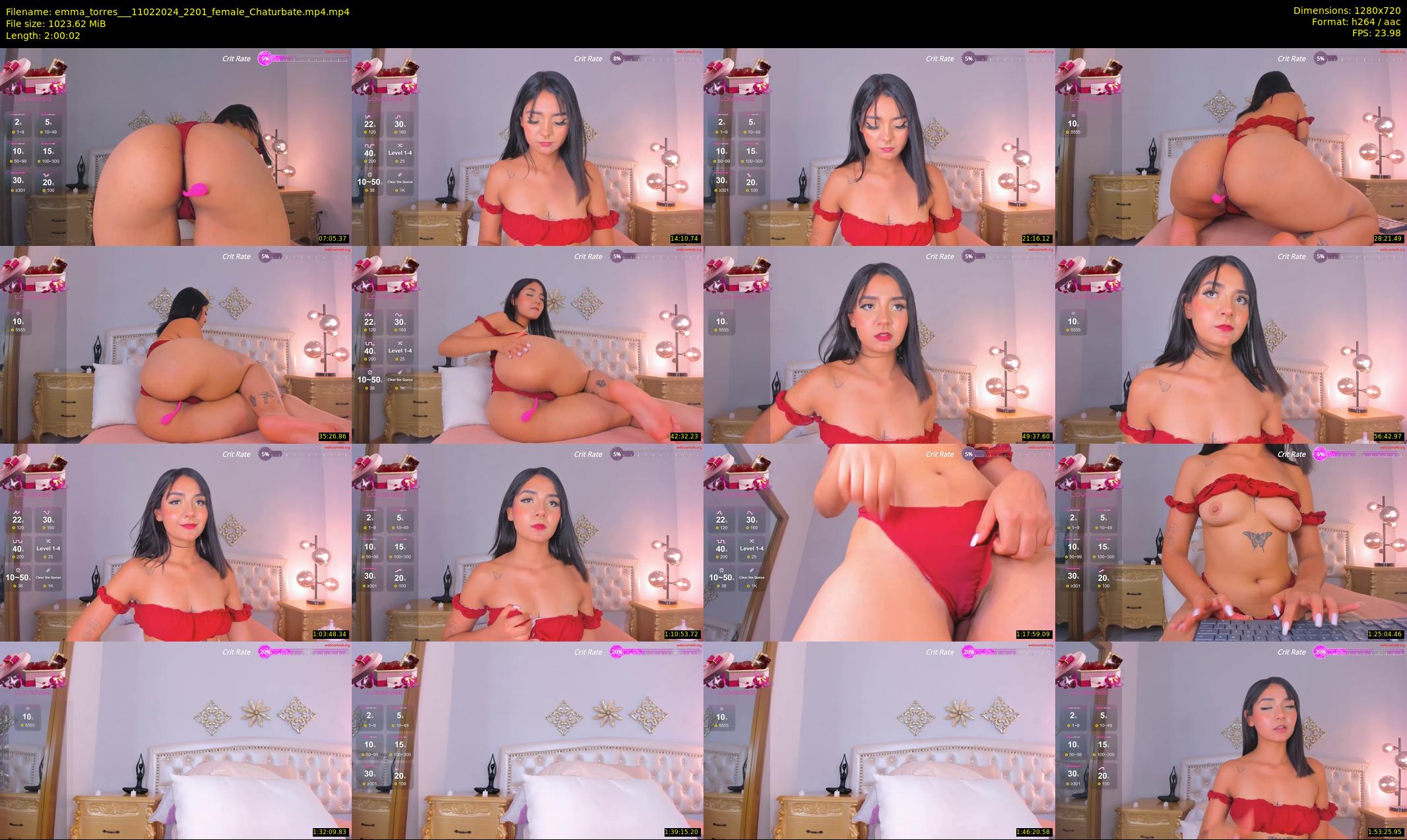 emma_torres__ — 121 minute Chaturbate female cam show recording, 720p, Feb 11, 2024