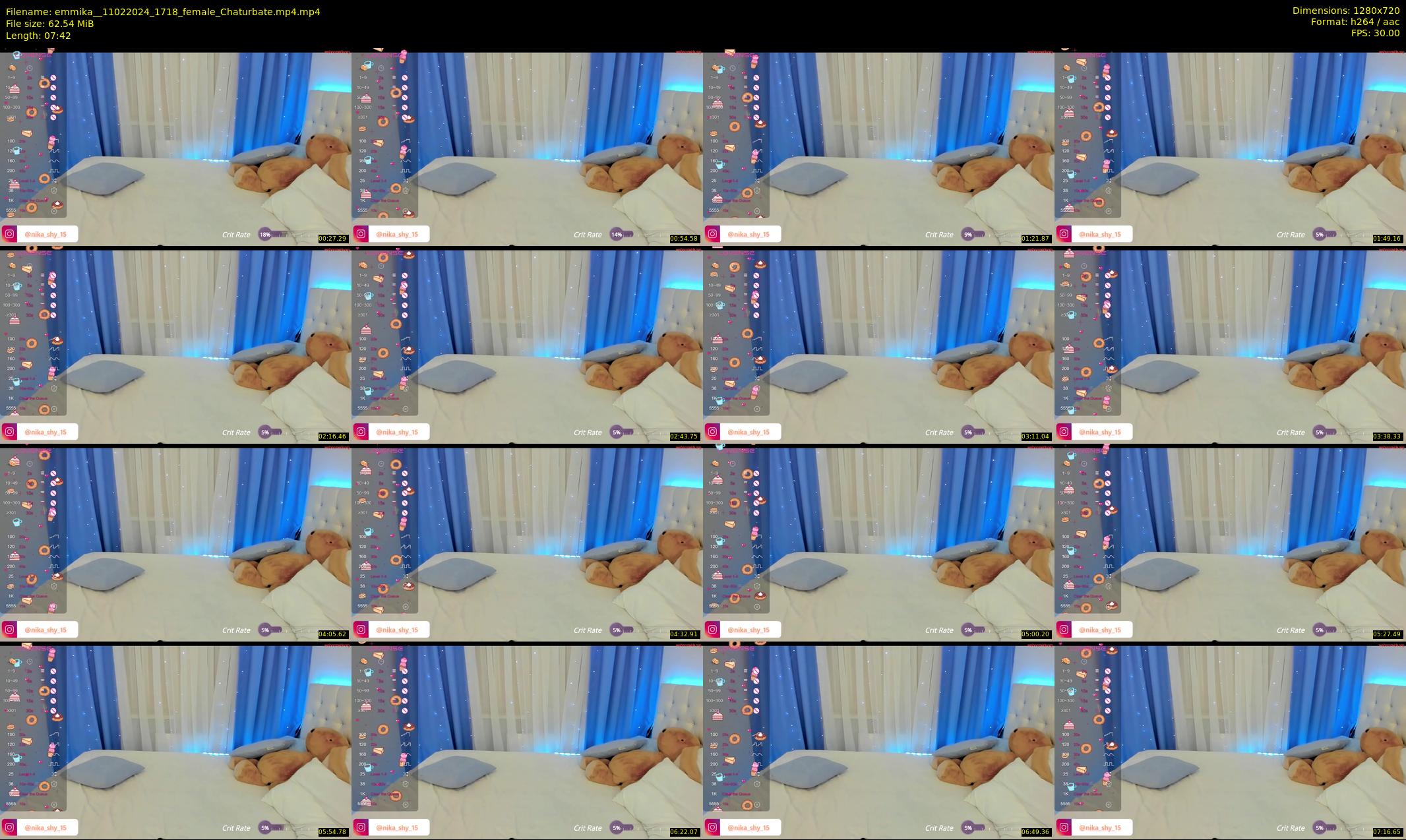 emmika_ — 8 minute Chaturbate female cam show recording, 720p, Feb 11, 2024