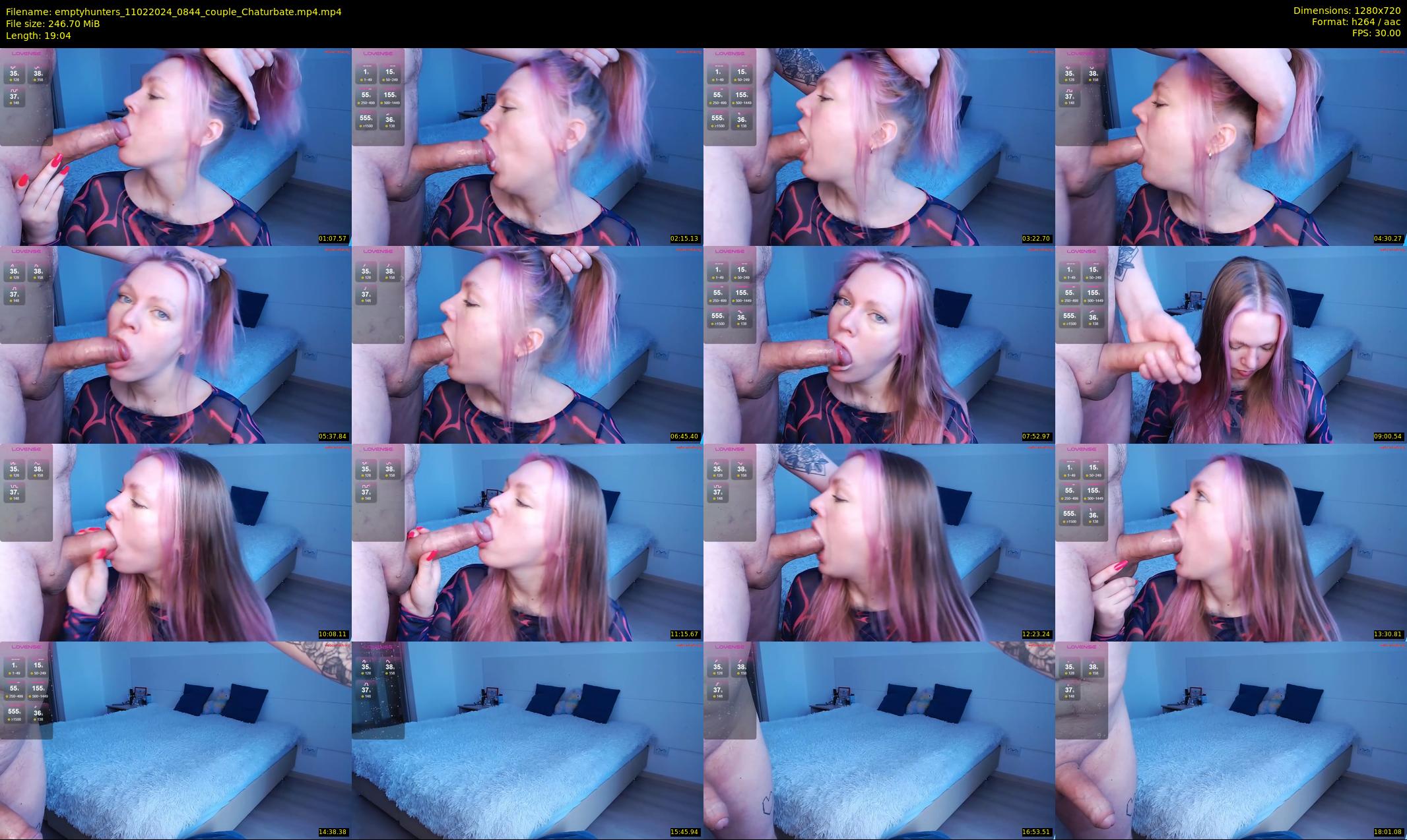 emptyhunters — 20 minute Chaturbate couple cam show recording, 720p, Feb 11, 2024