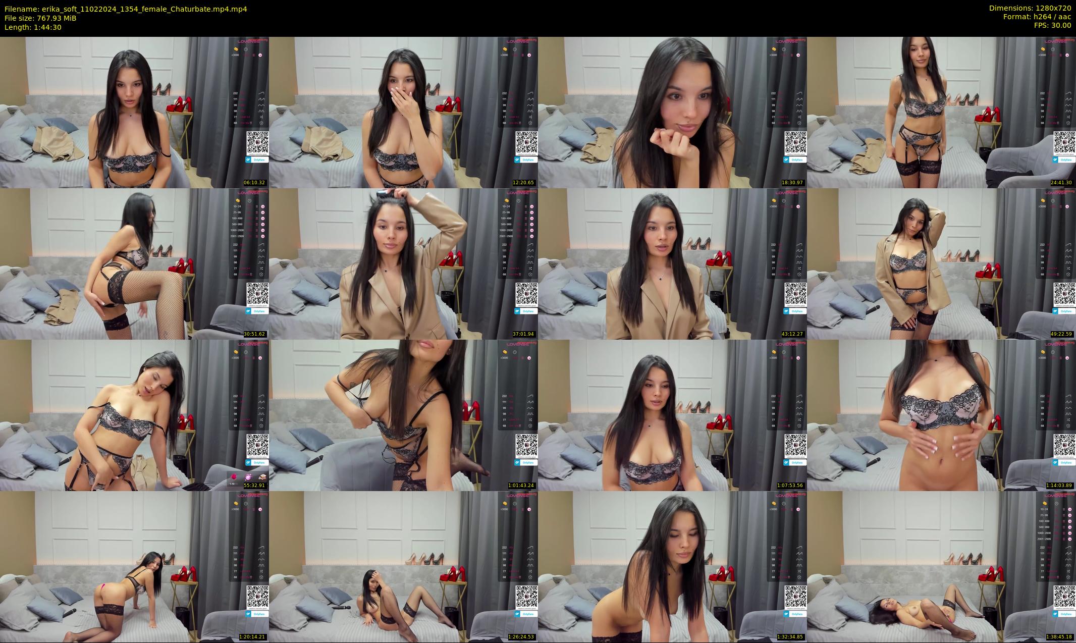 erika_soft — 105 minute Chaturbate female cam show recording, 720p, Feb 11, 2024