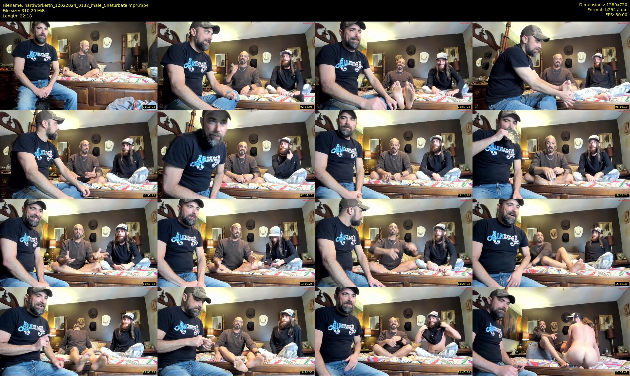 hardworkertn — 23 minute Chaturbate male cam show recording, 720p, Feb 12, 2024