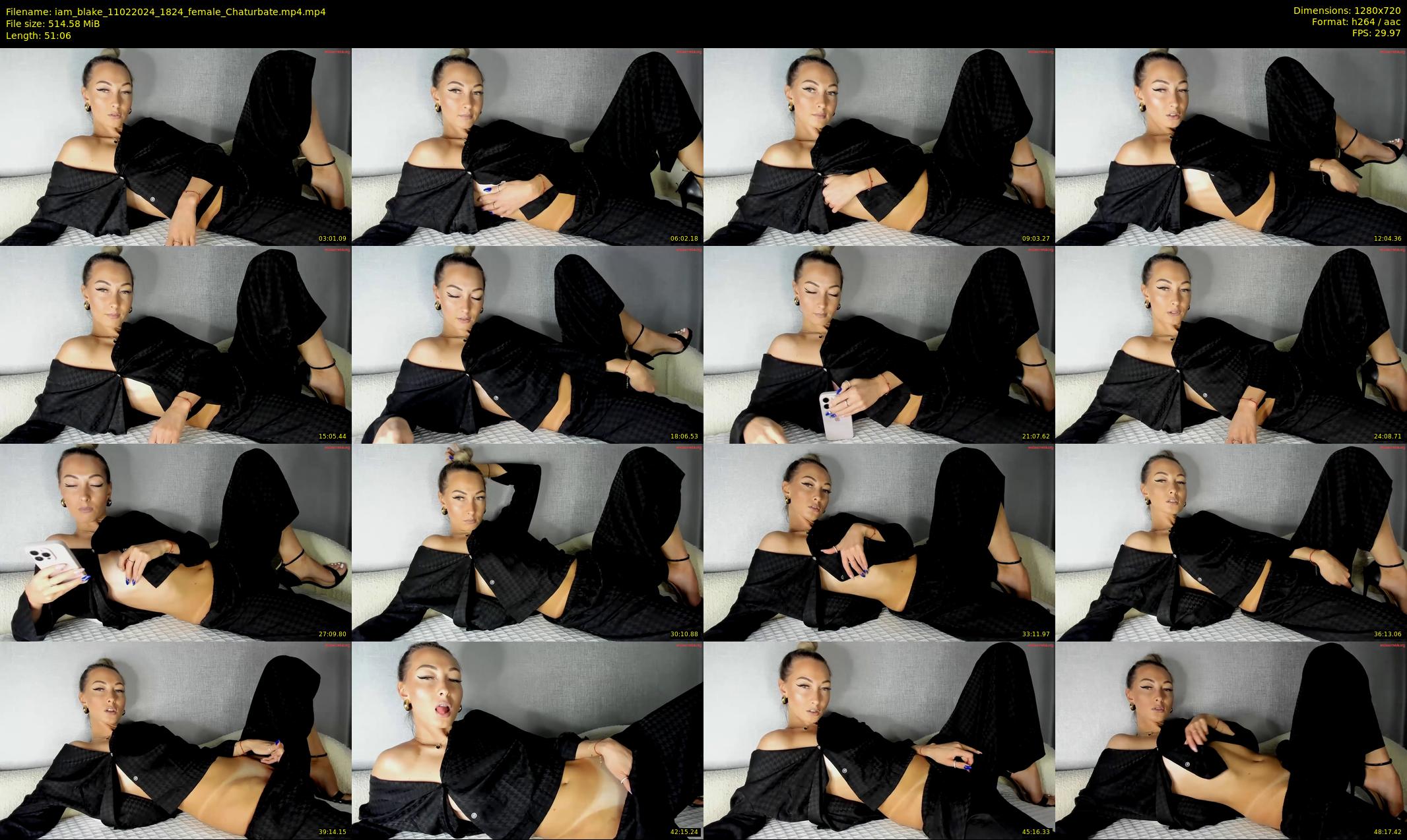 iam_blake — 52 minute Chaturbate female cam show recording, 720p, Feb 11, 2024