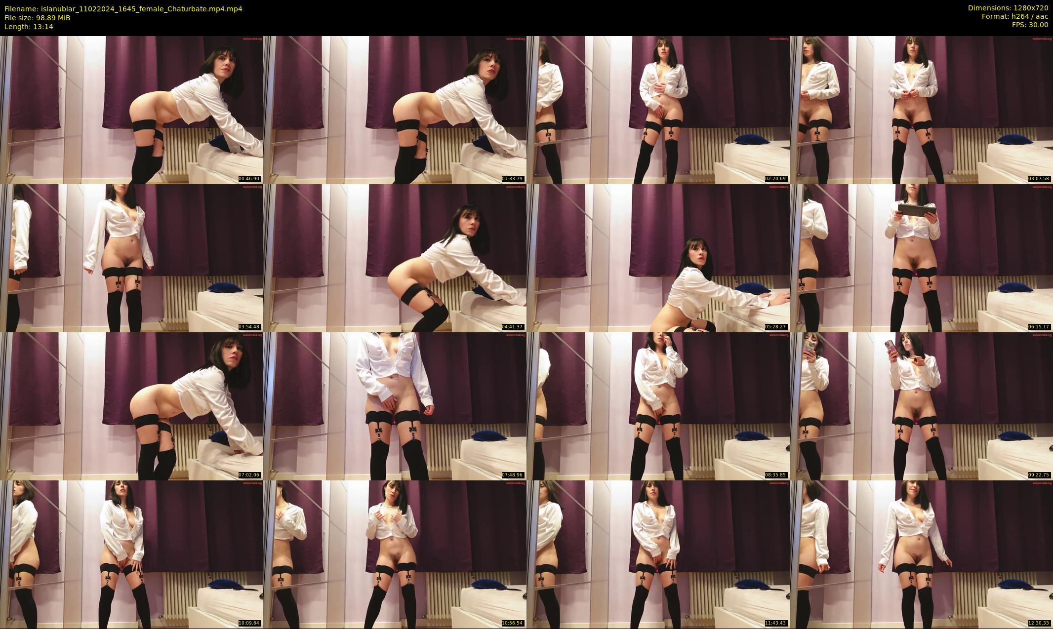 islanublar — 14 minute Chaturbate female cam show recording, 720p, Feb 11, 2024