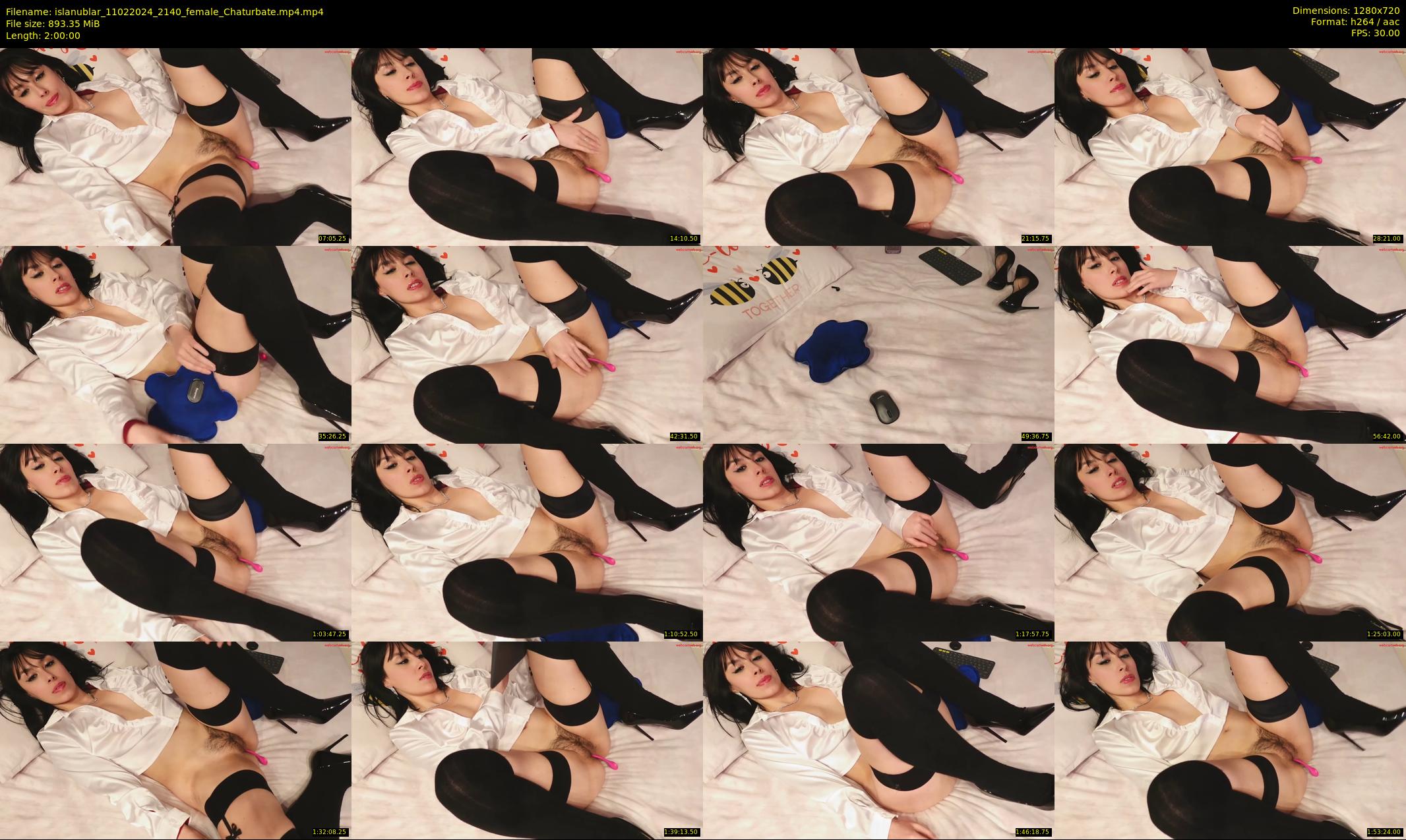 islanublar — 120 minute Chaturbate female cam show recording, 720p, Feb 11, 2024