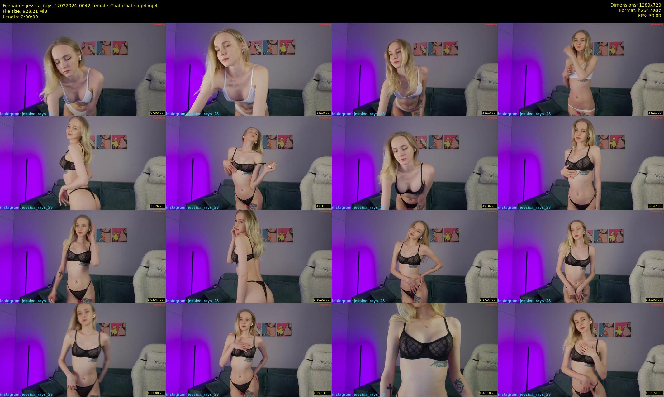 jessica_rays — 120 minute Chaturbate couple cam show recording, 720p, Feb 12, 2024