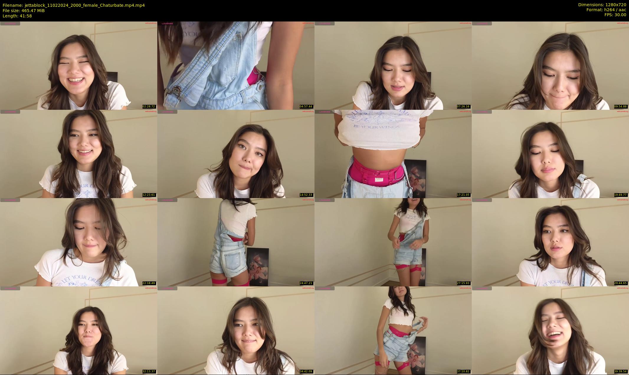 jettablock — 42 minute Chaturbate female cam show recording, 720p, Feb 11, 2024