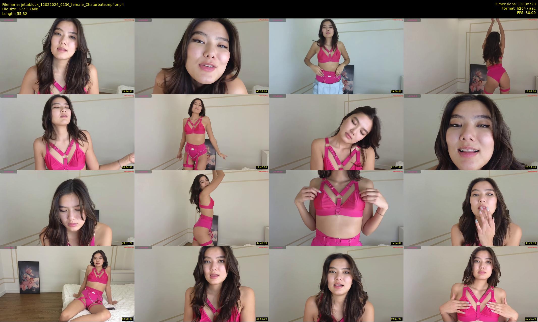 jettablock — 56 minute Chaturbate female cam show recording, 720p, Feb 12, 2024