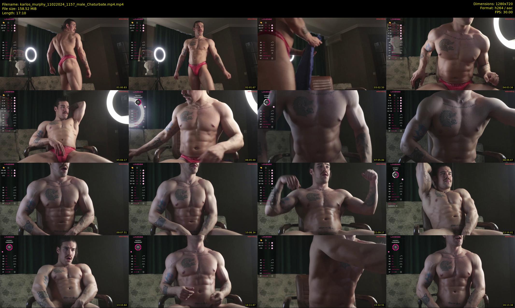 karlos_murphy — 18 minute Chaturbate male cam show recording, 720p, Feb 11, 2024