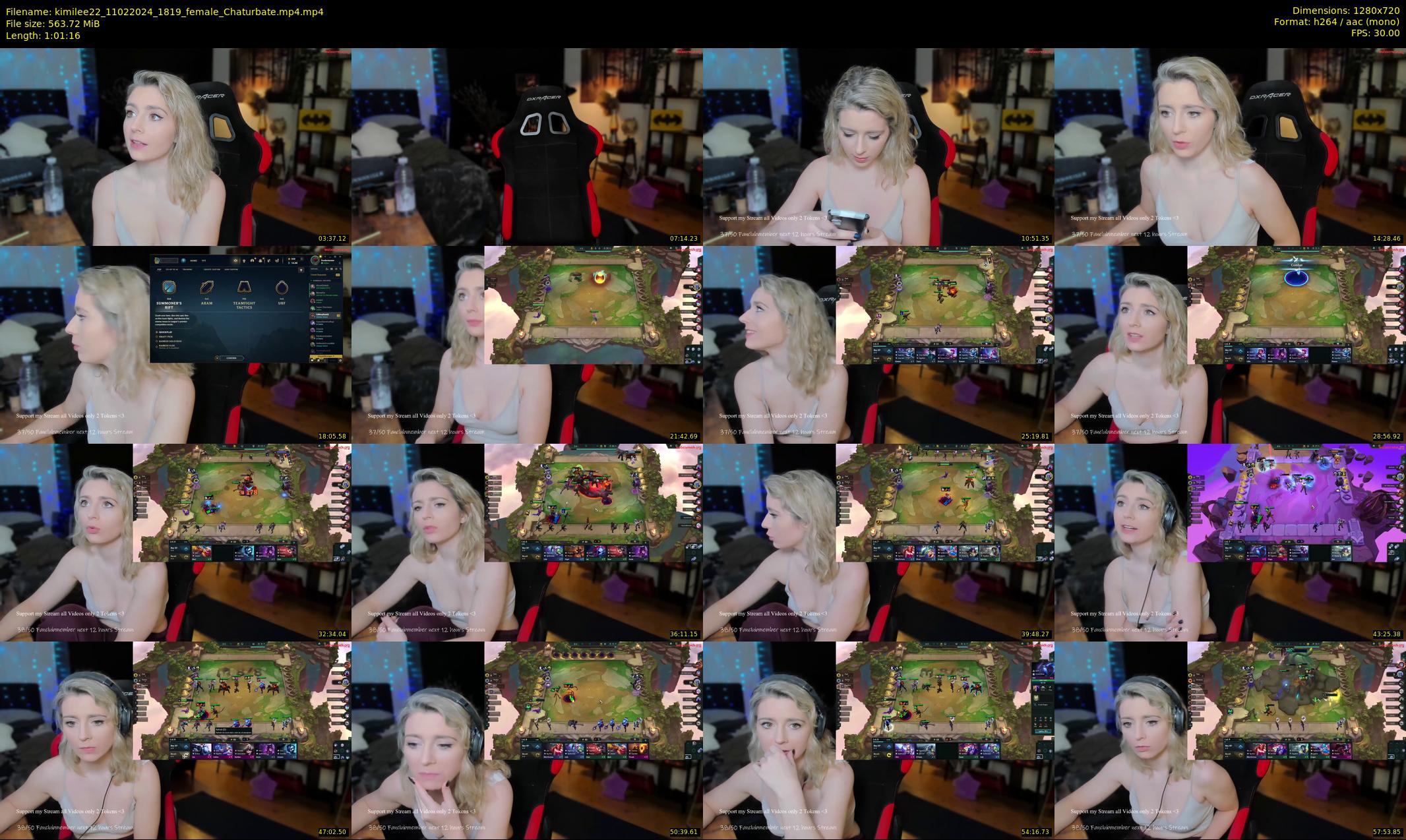 kimilee22 — 62 minute Chaturbate female cam show recording, 720p, Feb 11, 2024