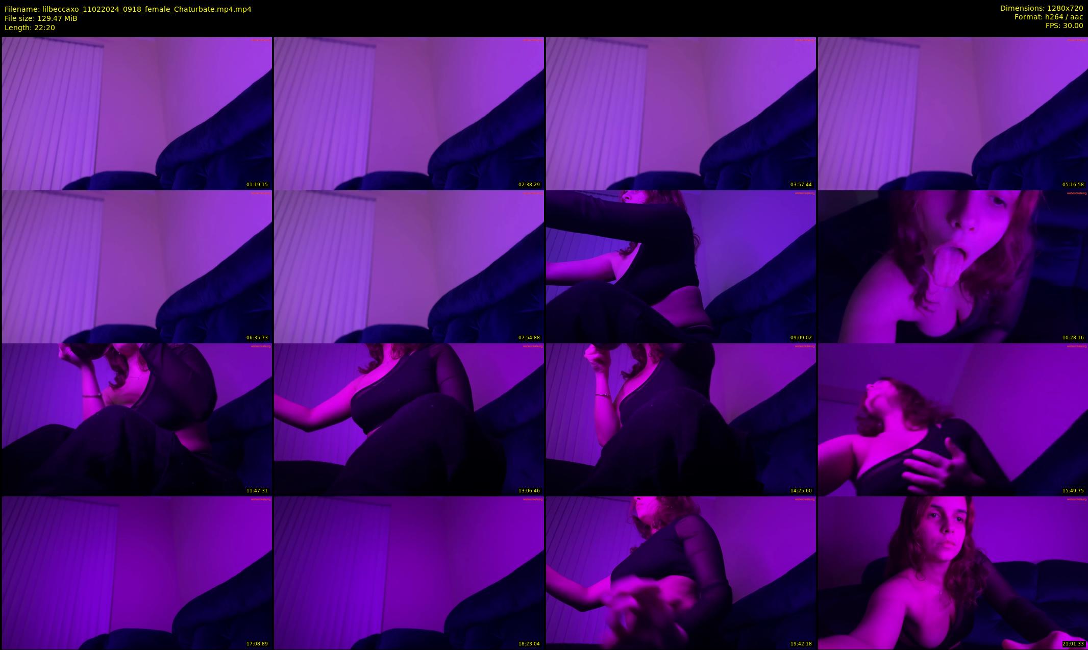 lilbeccaxo — 23 minute Chaturbate female cam show recording, 720p, Feb 11, 2024