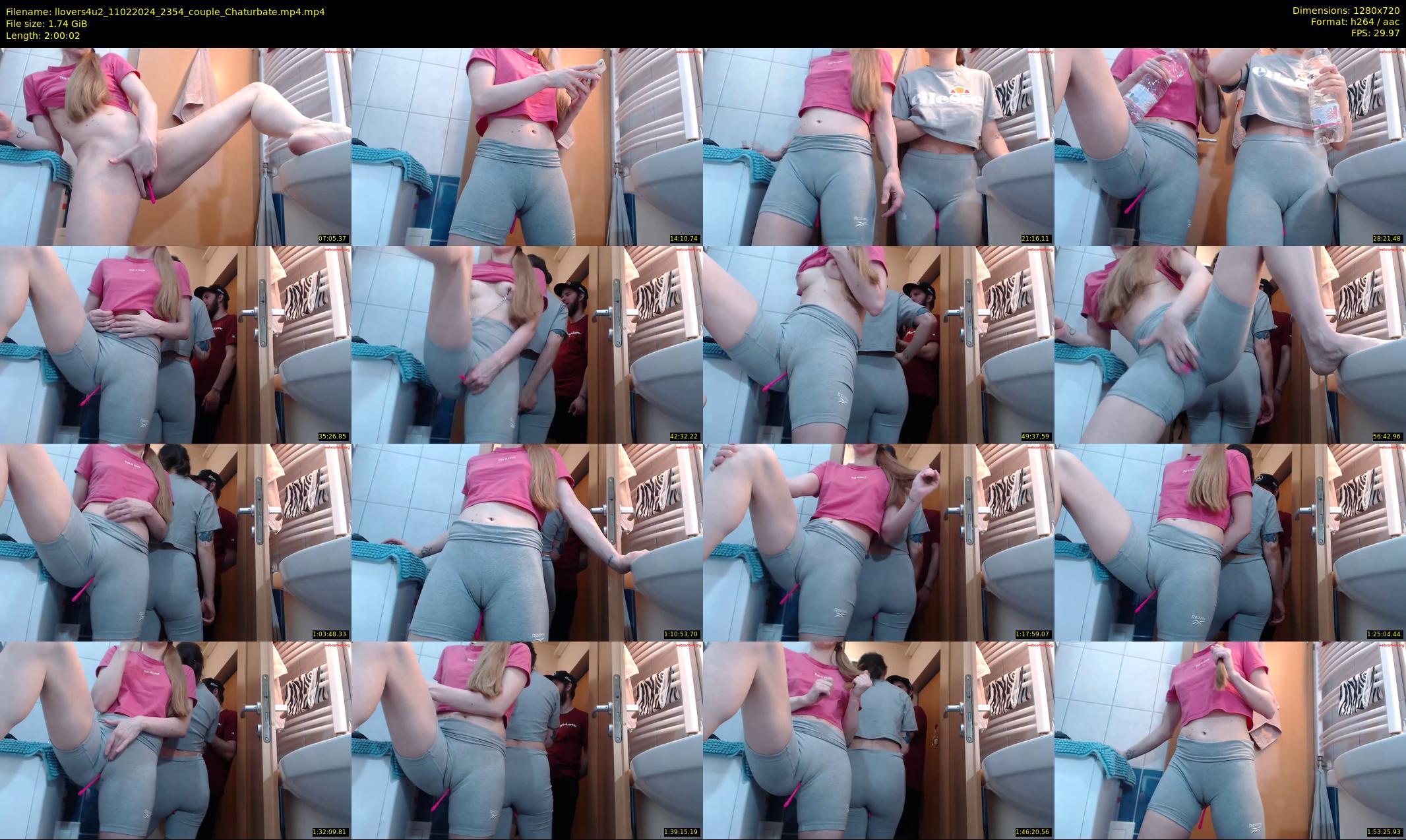 llovers4u2 — 121 minute Chaturbate couple cam show recording, 720p, Feb 11, 2024