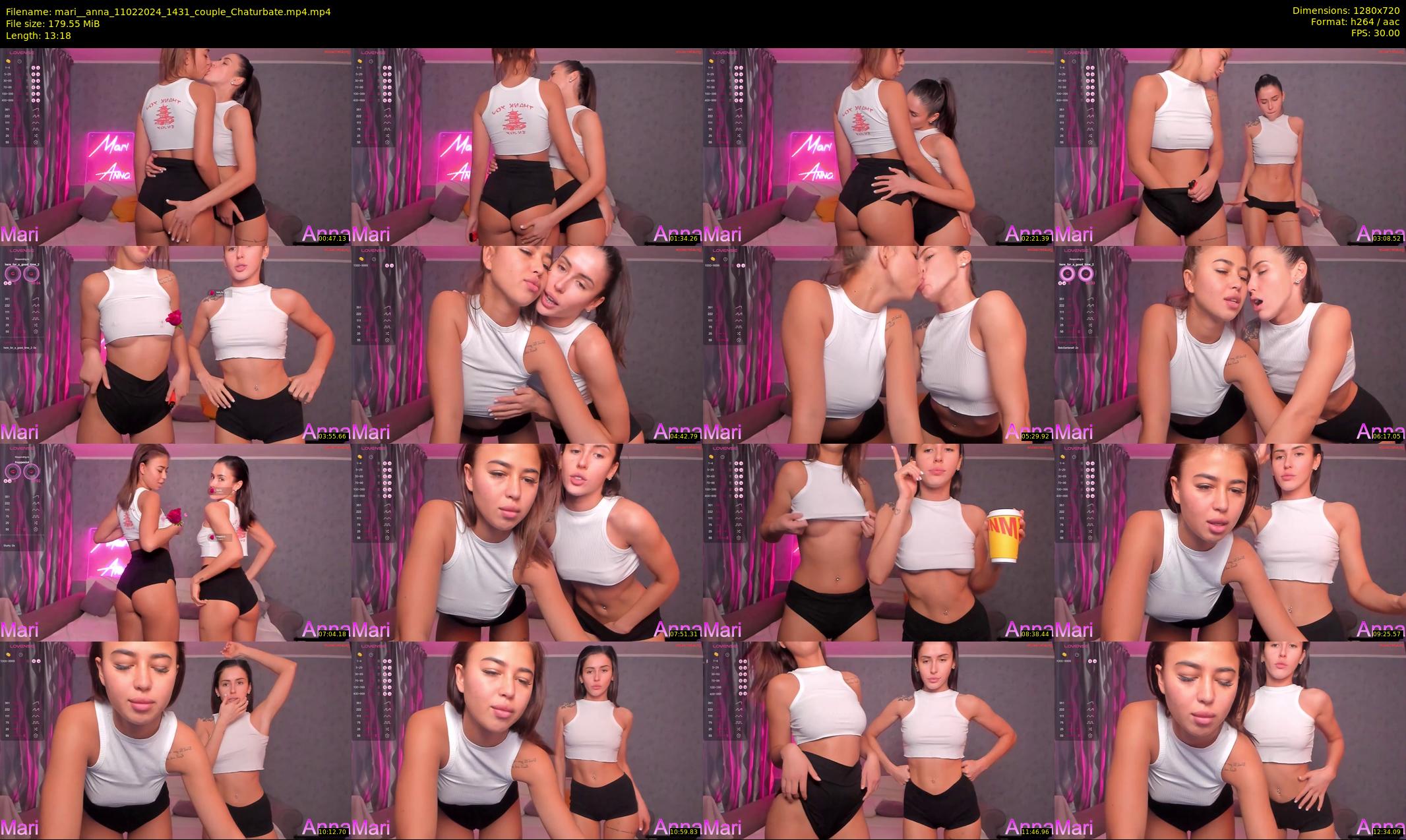 mari__anna — 14 minute Chaturbate couple cam show recording, 720p, Feb 11, 2024