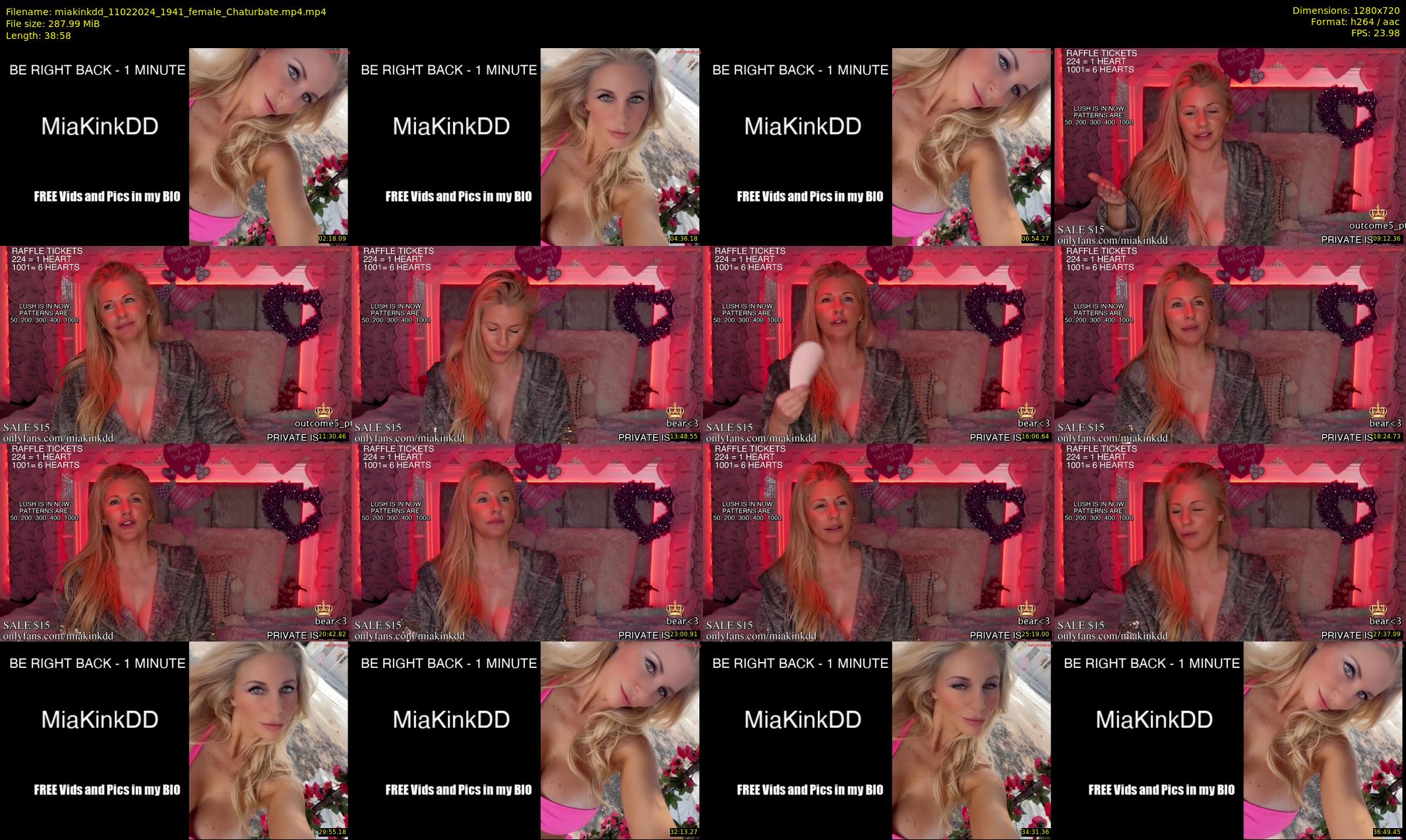 miakinkdd — 39 minute Chaturbate female cam show recording, 720p, Feb 11, 2024
