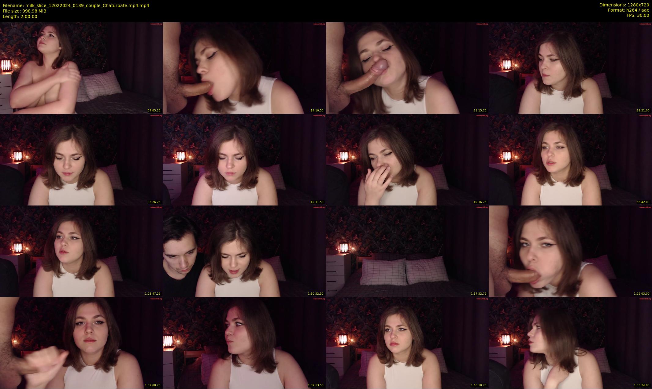 milk_slice — 120 minute Chaturbate couple cam show recording, 720p, Feb 12, 2024