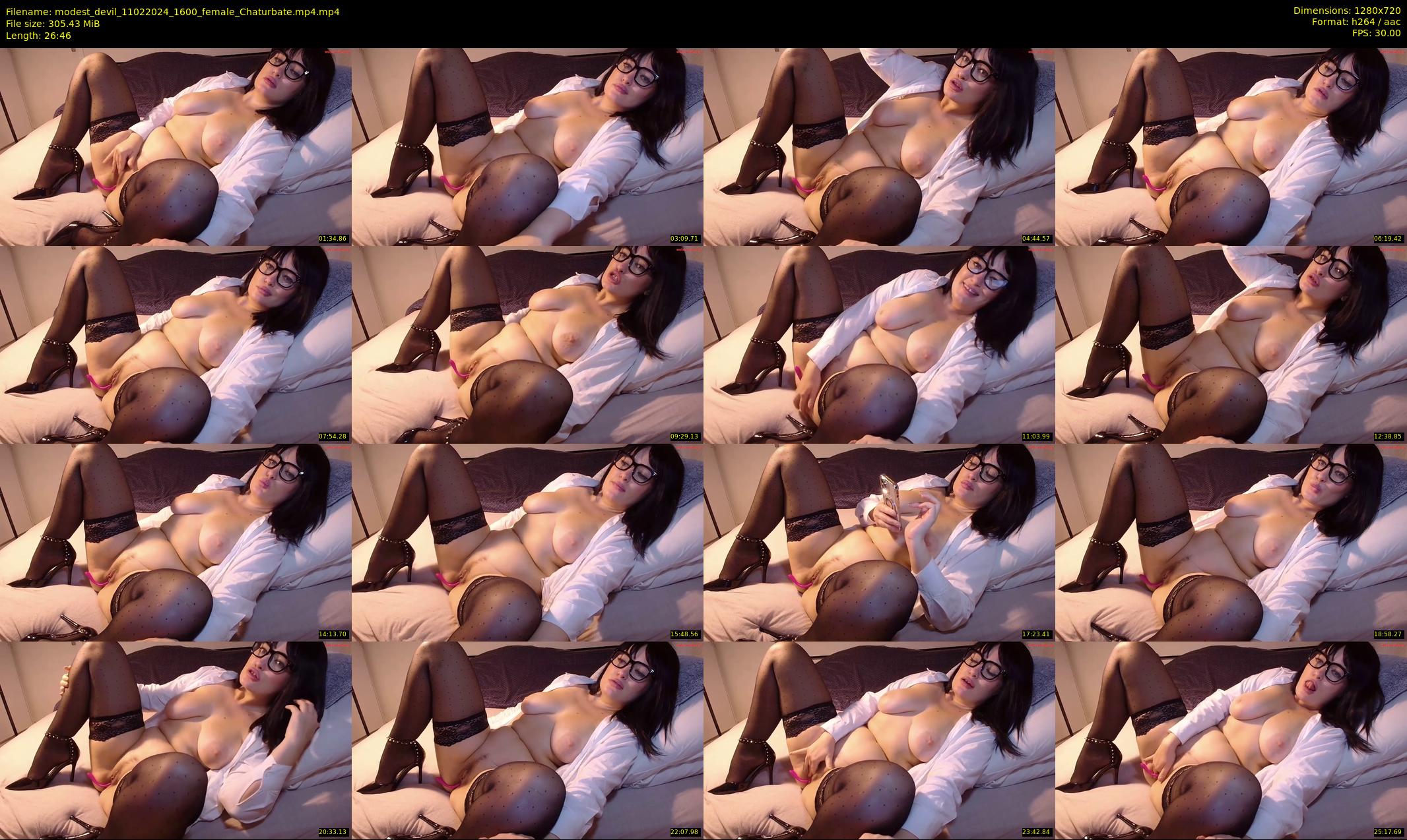 modest_devil — 27 minute Chaturbate female cam show recording, 720p, Feb 11, 2024