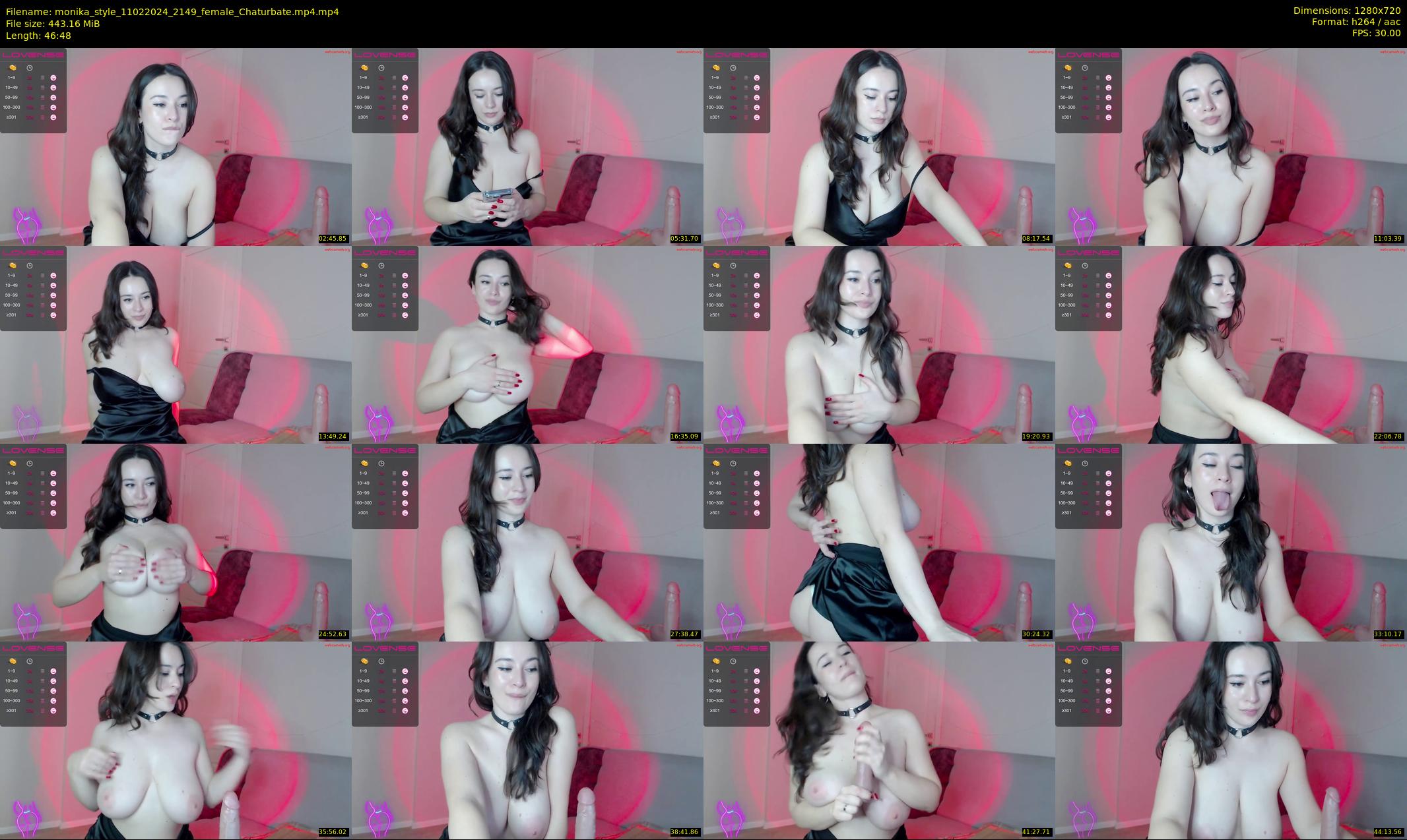monika_style — 47 minute Chaturbate female cam show recording, 720p, Feb 11, 2024