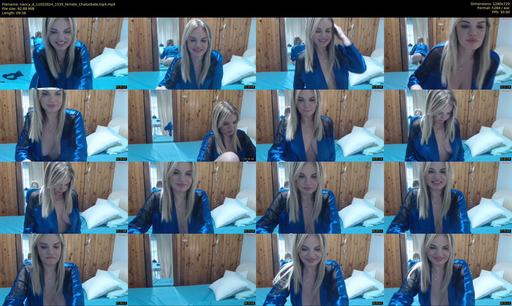 nancy_d — 10 minute Chaturbate female cam show recording, 720p, Feb 11, 2024
