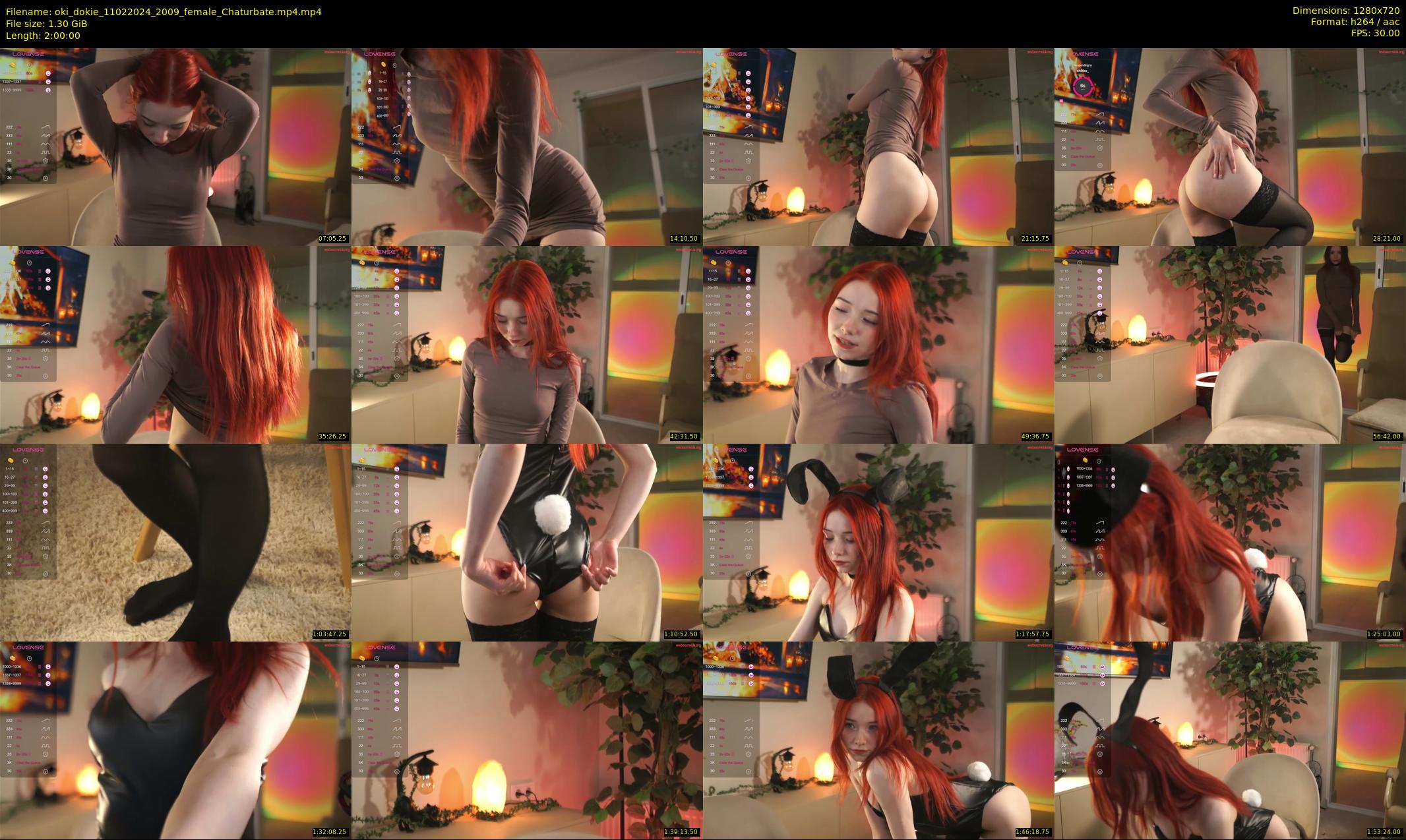 oki_dokie — 120 minute Chaturbate female cam show recording, 720p, Feb 11, 2024