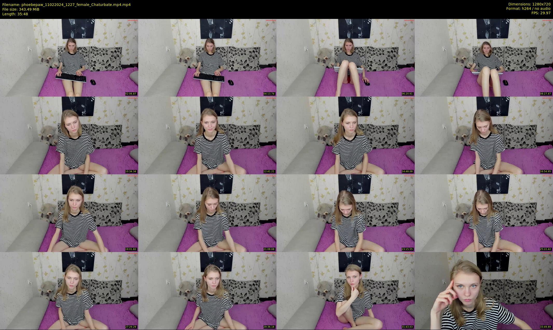 phoebepaw — 36 minute Chaturbate female cam show recording, 720p, Feb 11, 2024