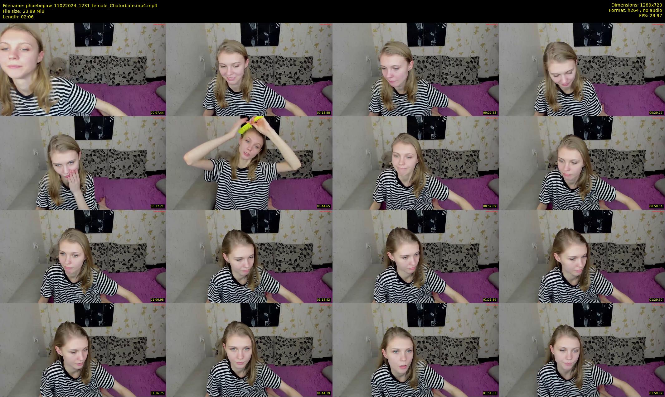 phoebepaw — 3 minute Chaturbate female cam show recording, 720p, Feb 11, 2024