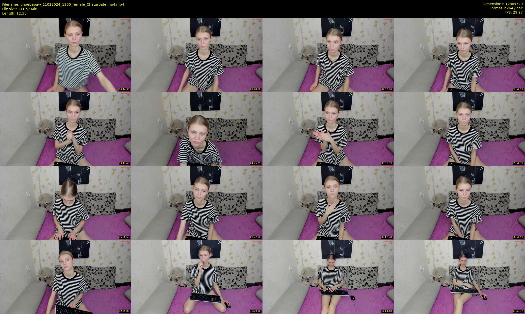 phoebepaw — 13 minute Chaturbate female cam show recording, 720p, Feb 11, 2024