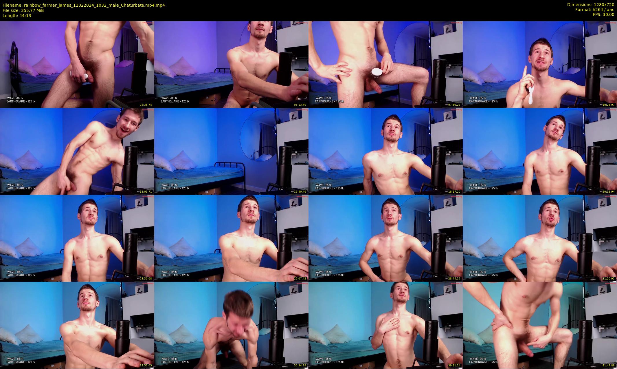 rainbow_farmer_james — 45 minute Chaturbate male cam show recording, 720p, Feb 11, 2024