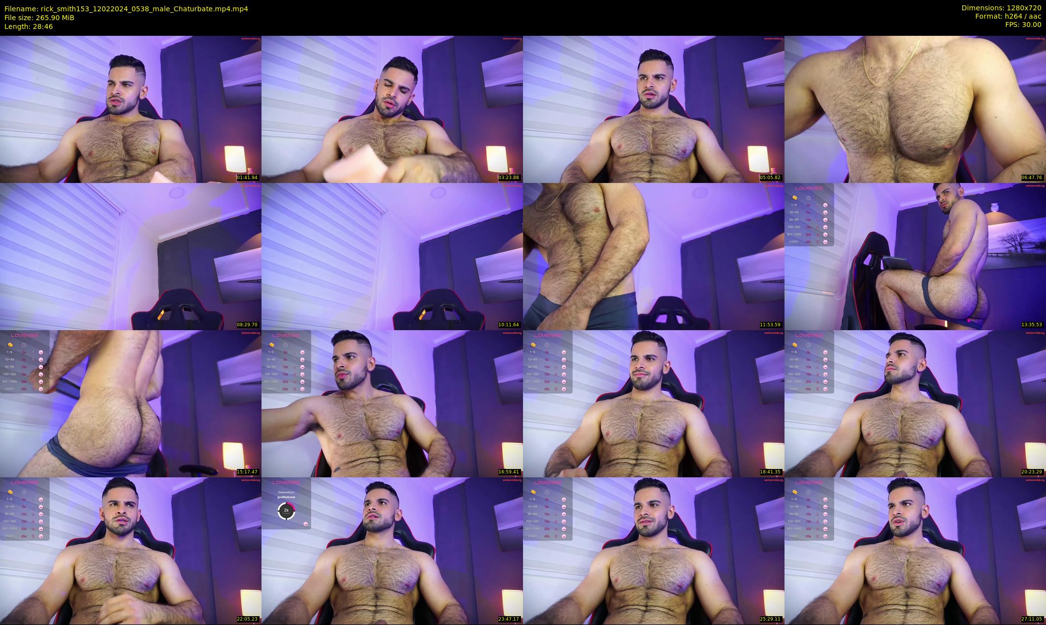 rick_smith153 — 29 minute Chaturbate male cam show recording, 720p, Feb 12, 2024