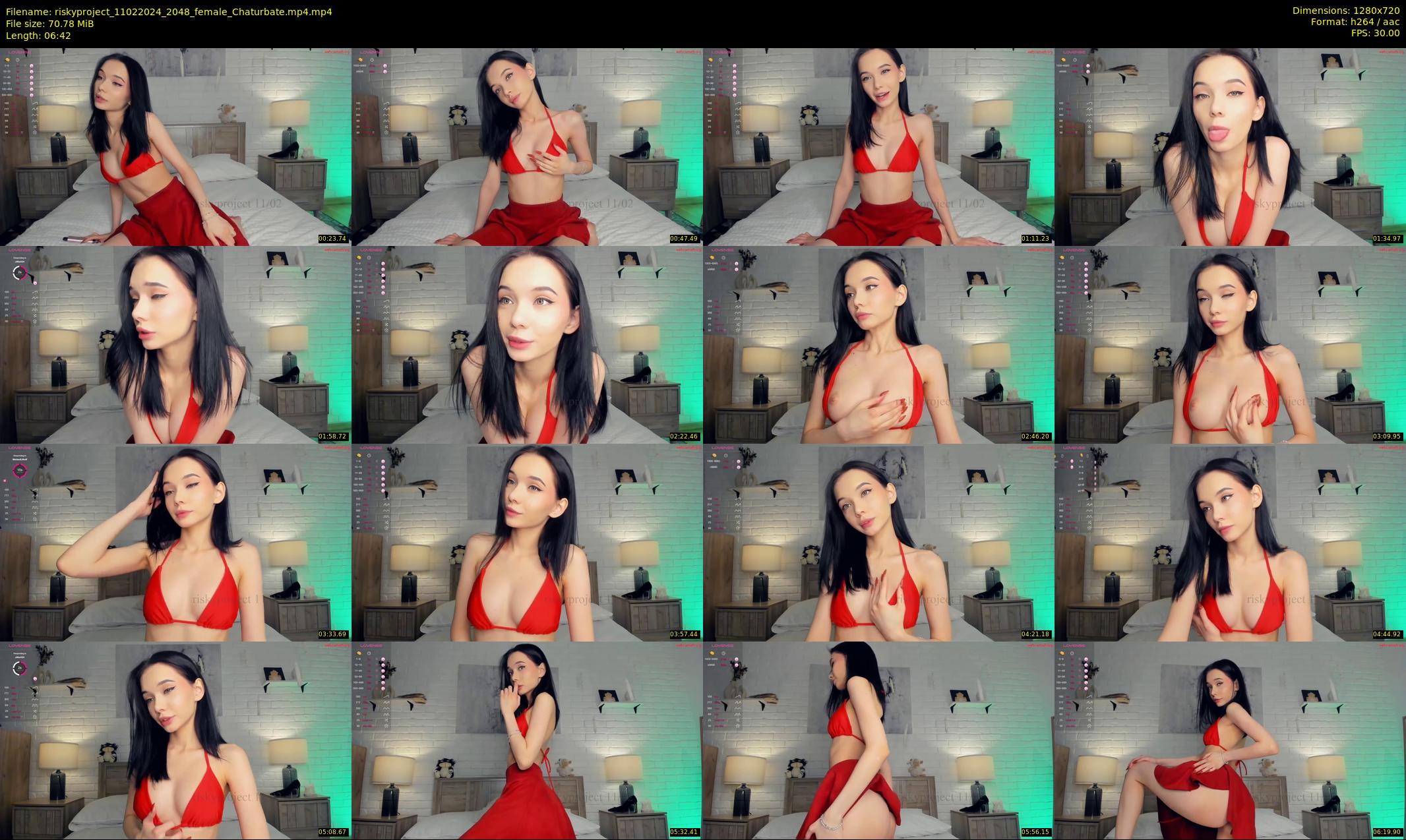 riskyproject — 7 minute Chaturbate couple cam show recording, 720p, Feb 11, 2024