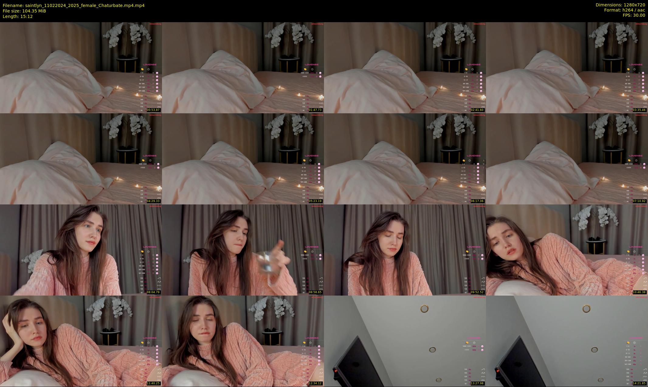 saintlyn — 16 minute Chaturbate female cam show recording, 720p, Feb 11, 2024