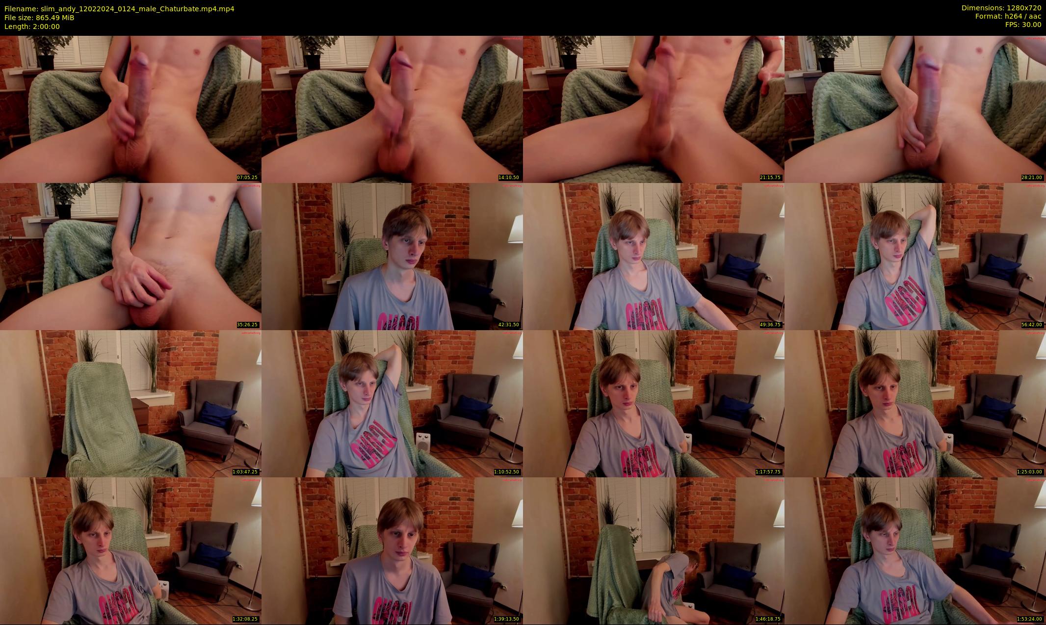slim_andy — 120 minute Chaturbate male cam show recording, 720p, Feb 12, 2024