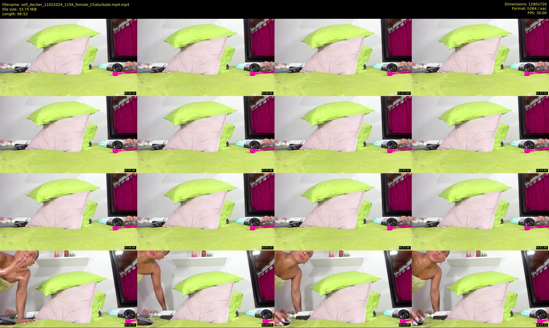 sofi_decker — 7 minute Chaturbate female cam show recording, 720p, Feb 11, 2024