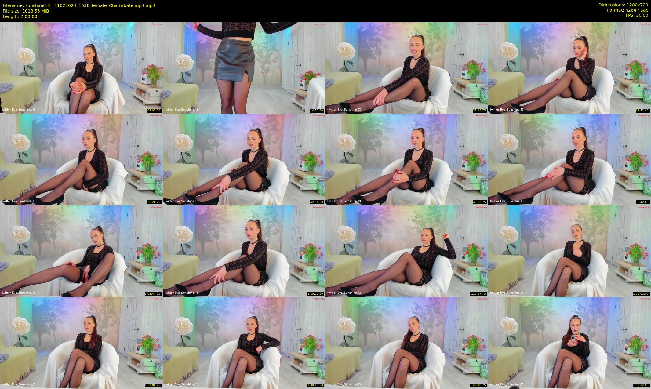 sunshine13_ — 120 minute Chaturbate female cam show recording, 720p, Feb 11, 2024