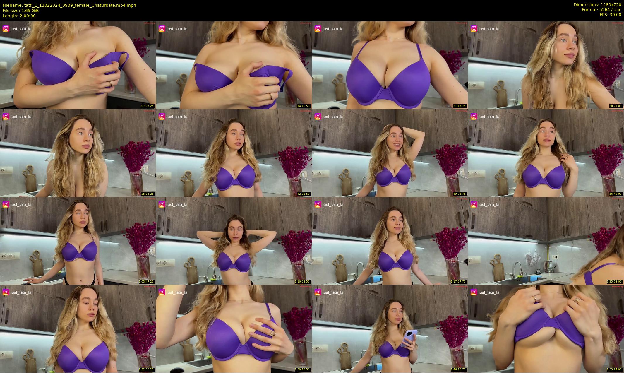 tatti_1 — 120 minute Chaturbate female cam show recording, 720p, Feb 11, 2024