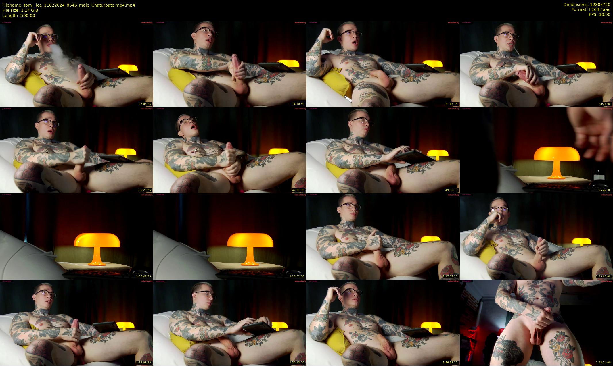 tom__ice — 120 minute Chaturbate male cam show recording, 720p, Feb 11, 2024