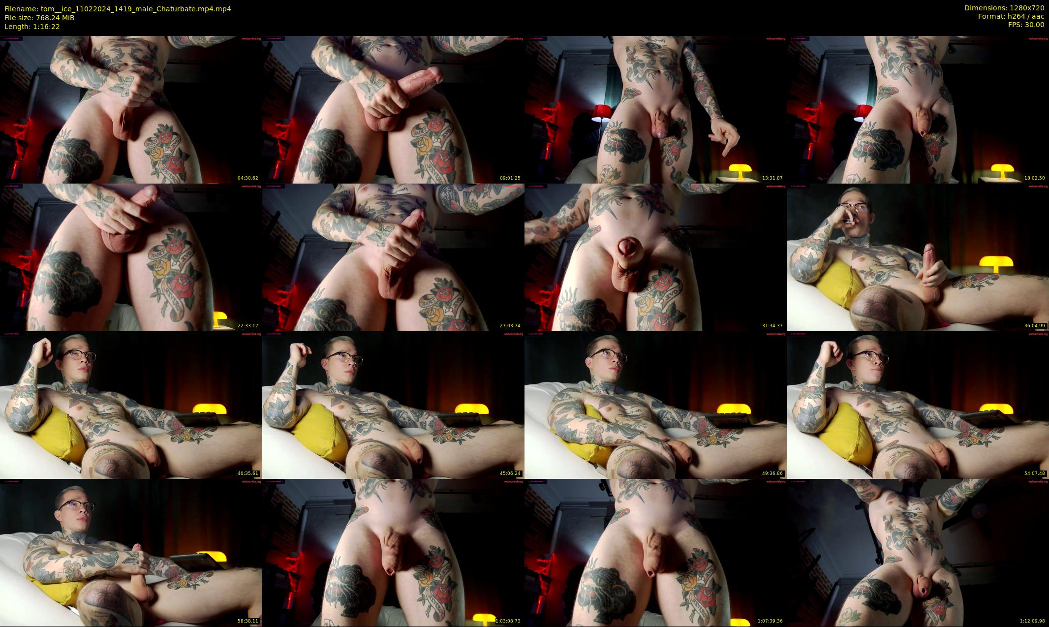tom__ice — 77 minute Chaturbate male cam show recording, 720p, Feb 11, 2024