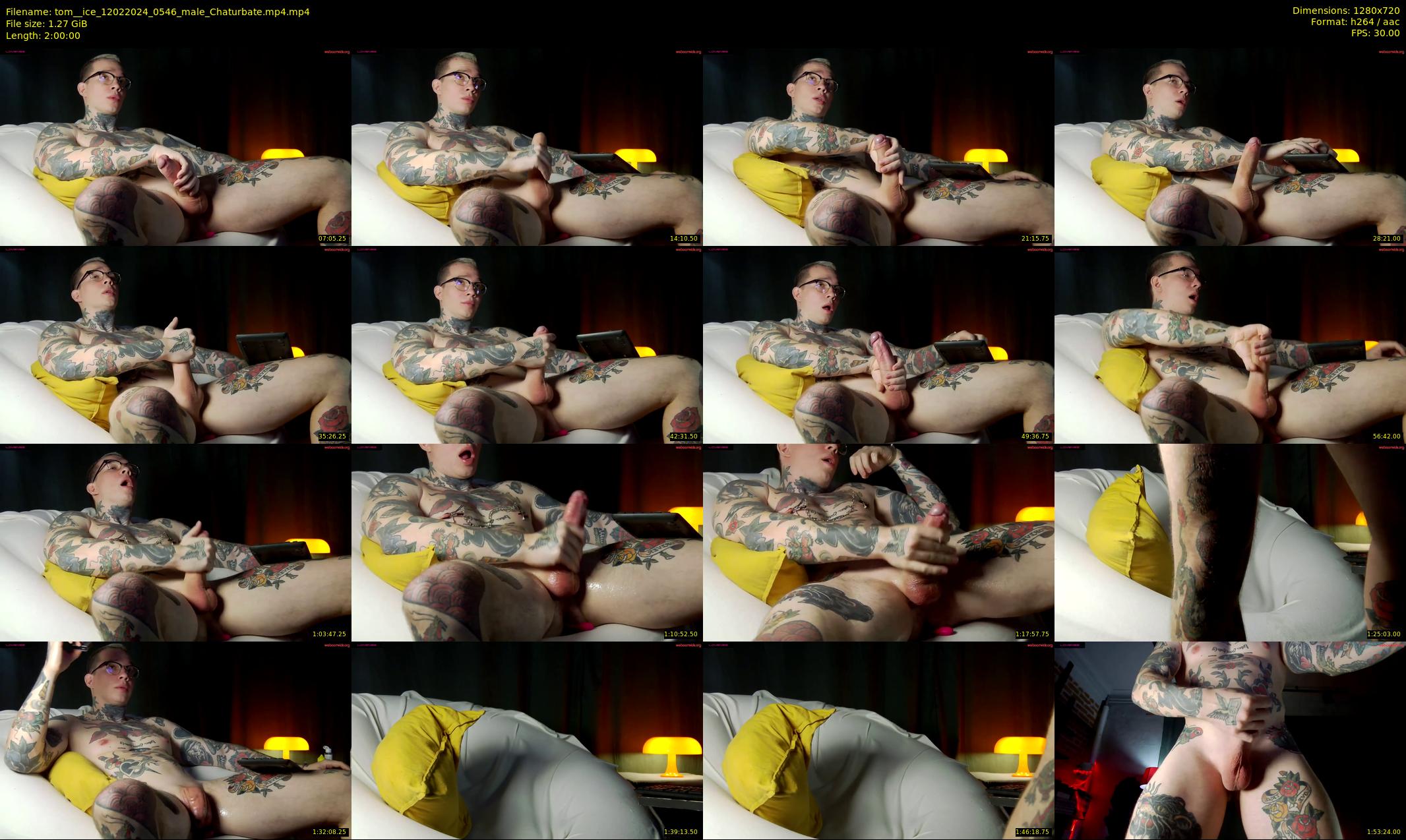 tom__ice — 120 minute Chaturbate male cam show recording, 720p, Feb 12, 2024