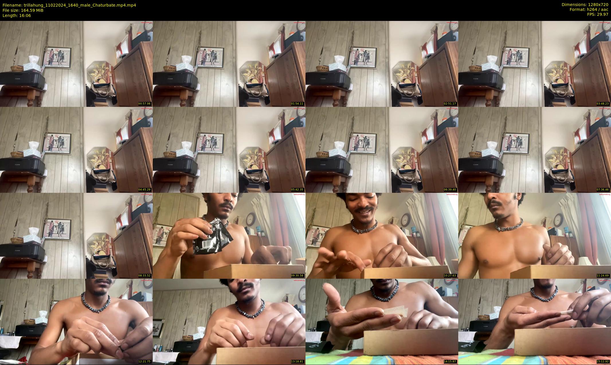 trillahung — 17 minute Chaturbate male cam show recording, 720p, Feb 11, 2024