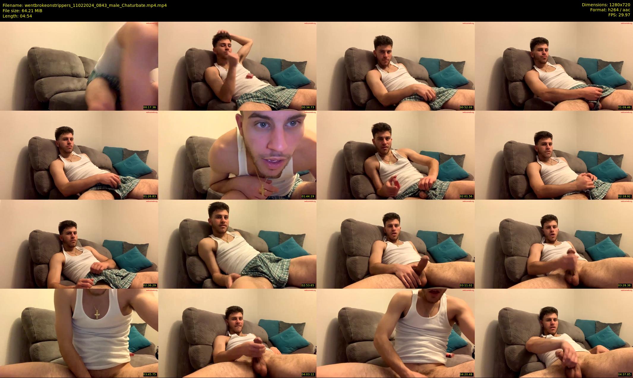 wentbrokeonstrippers — 5 minute Chaturbate male cam show recording, 720p, Feb 11, 2024