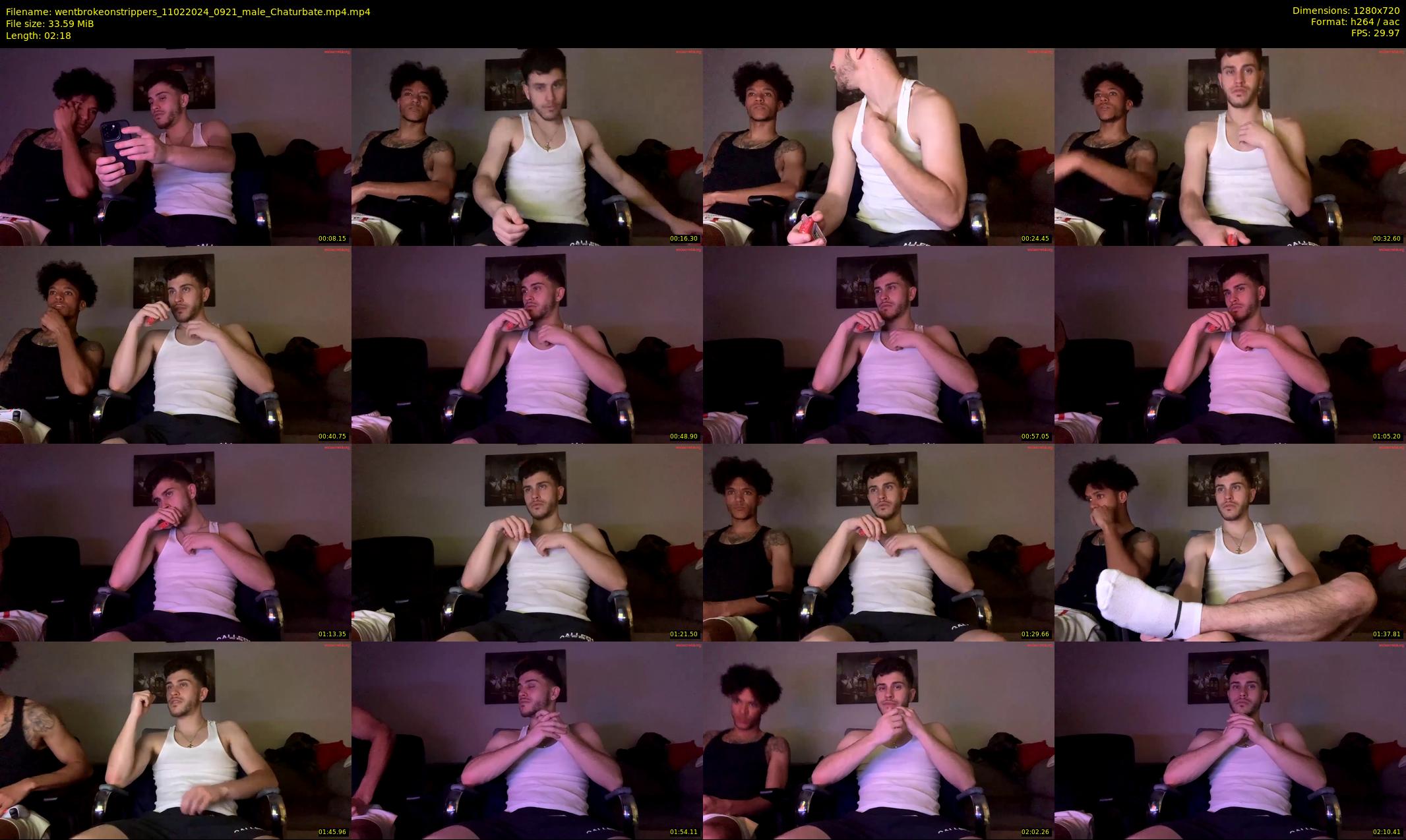 wentbrokeonstrippers — 3 minute Chaturbate male cam show recording, 720p, Feb 11, 2024