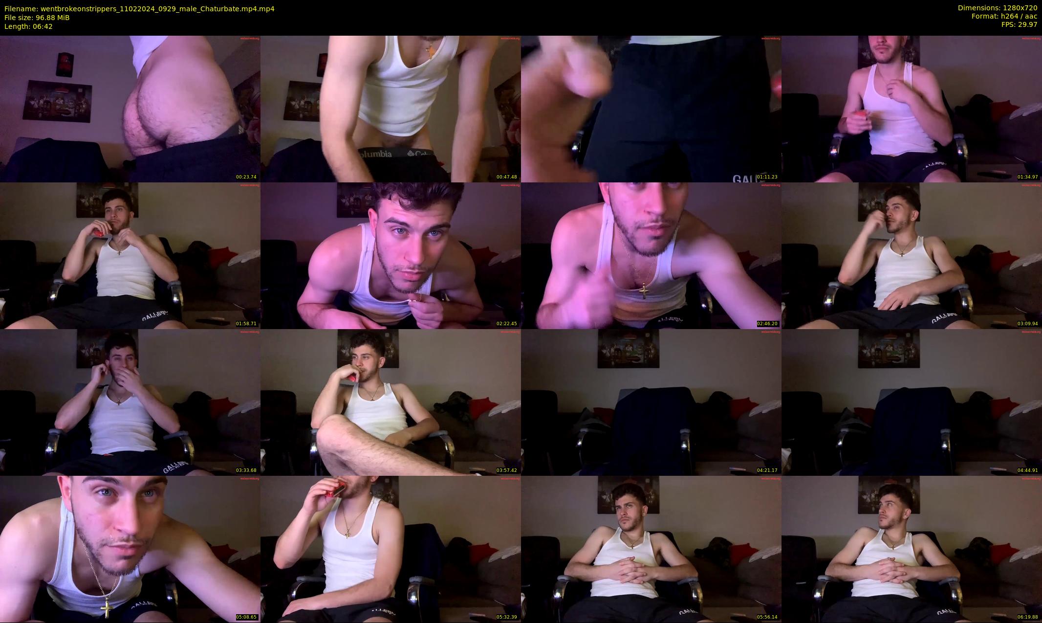 wentbrokeonstrippers — 7 minute Chaturbate male cam show recording, 720p, Feb 11, 2024