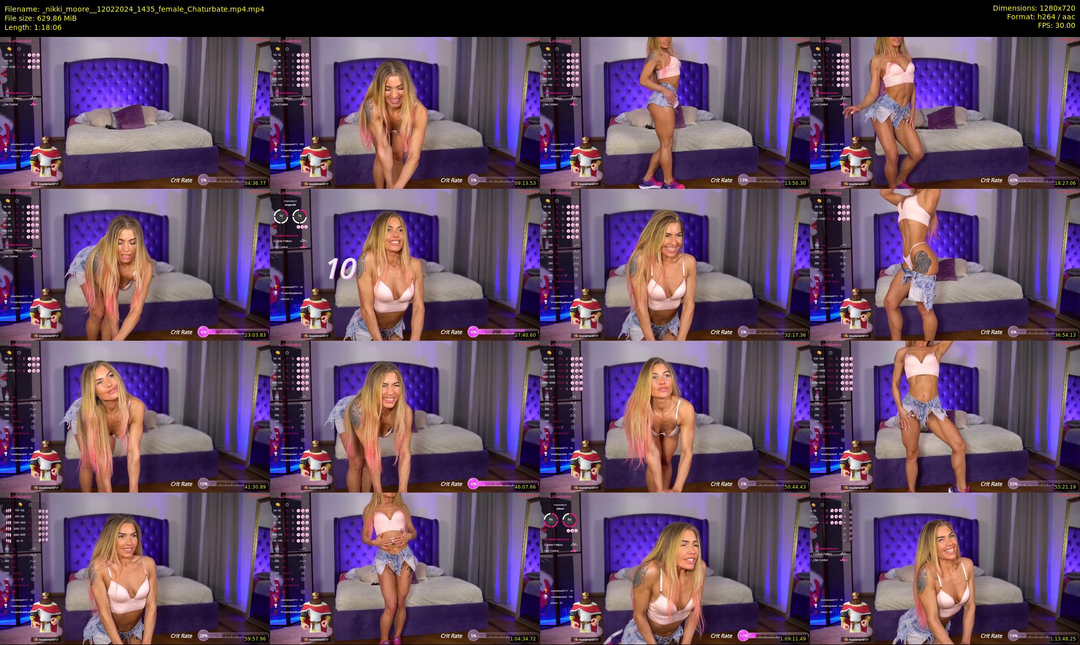 _nikki_moore_ — 79 minute Chaturbate female cam show recording, 720p, Feb 12, 2024