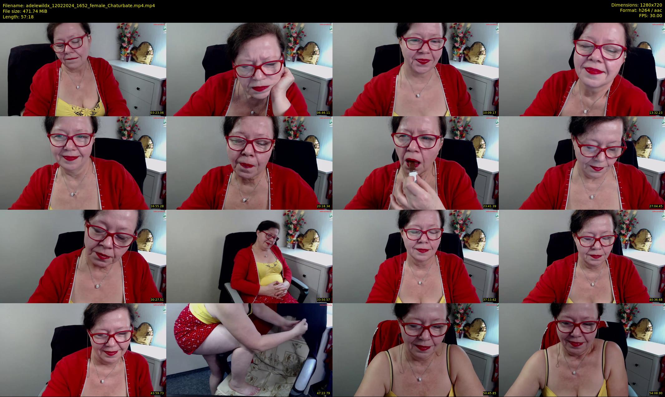 adelewildx — 58 minute Chaturbate female cam show recording, 720p, Feb 12, 2024