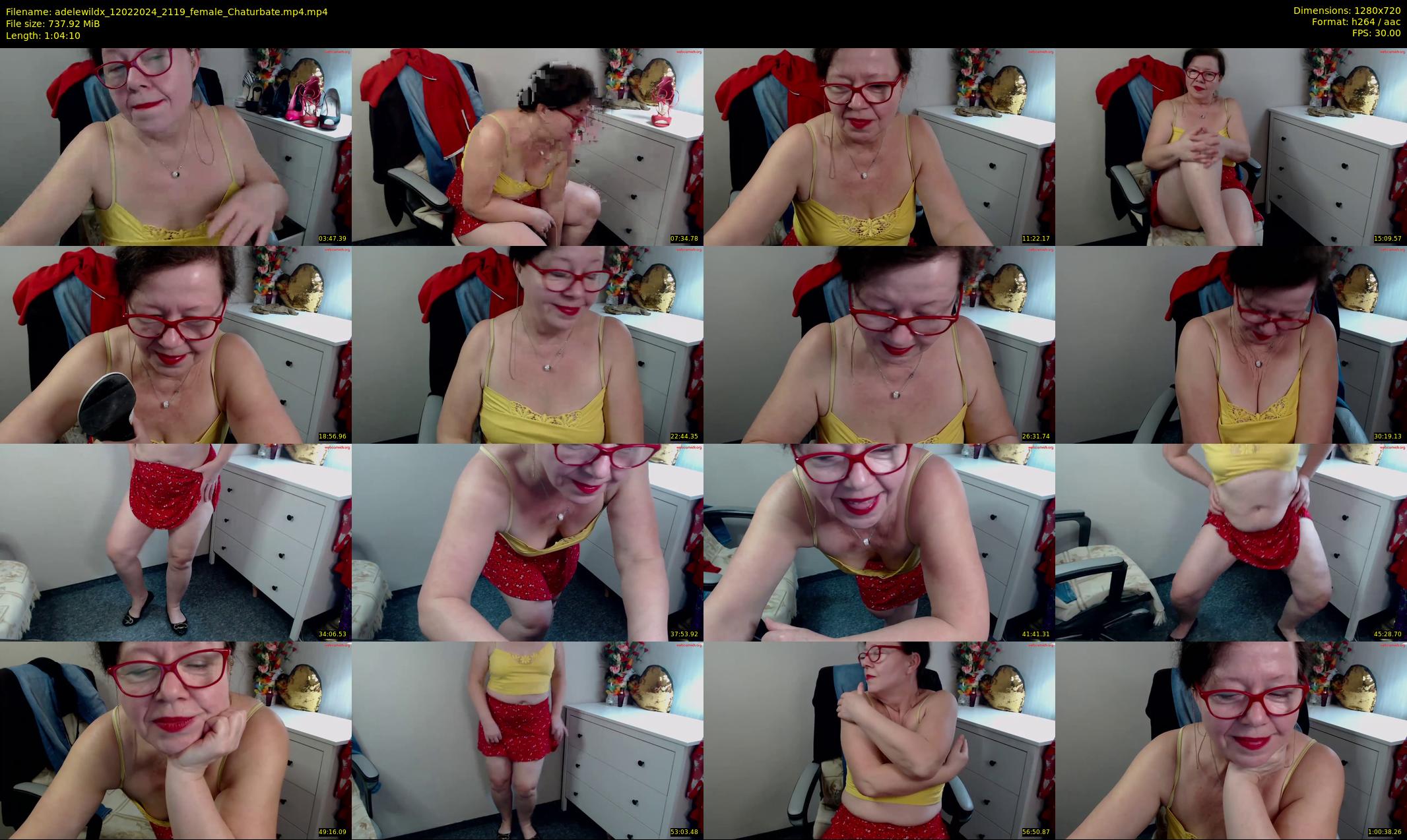 adelewildx — 65 minute Chaturbate female cam show recording, 720p, Feb 12, 2024