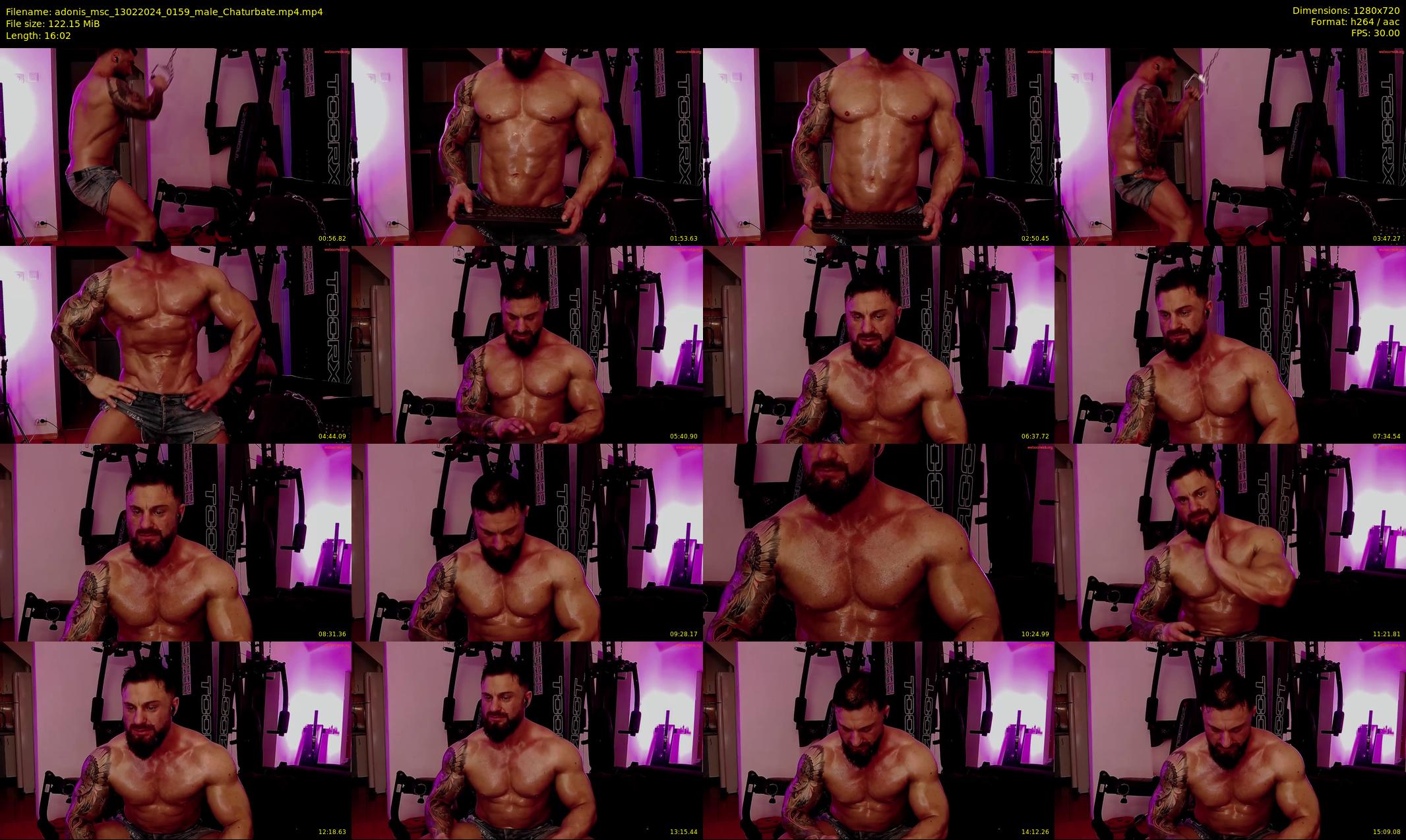 adonis_msc — 17 minute Chaturbate male cam show recording, 720p, Feb 13, 2024