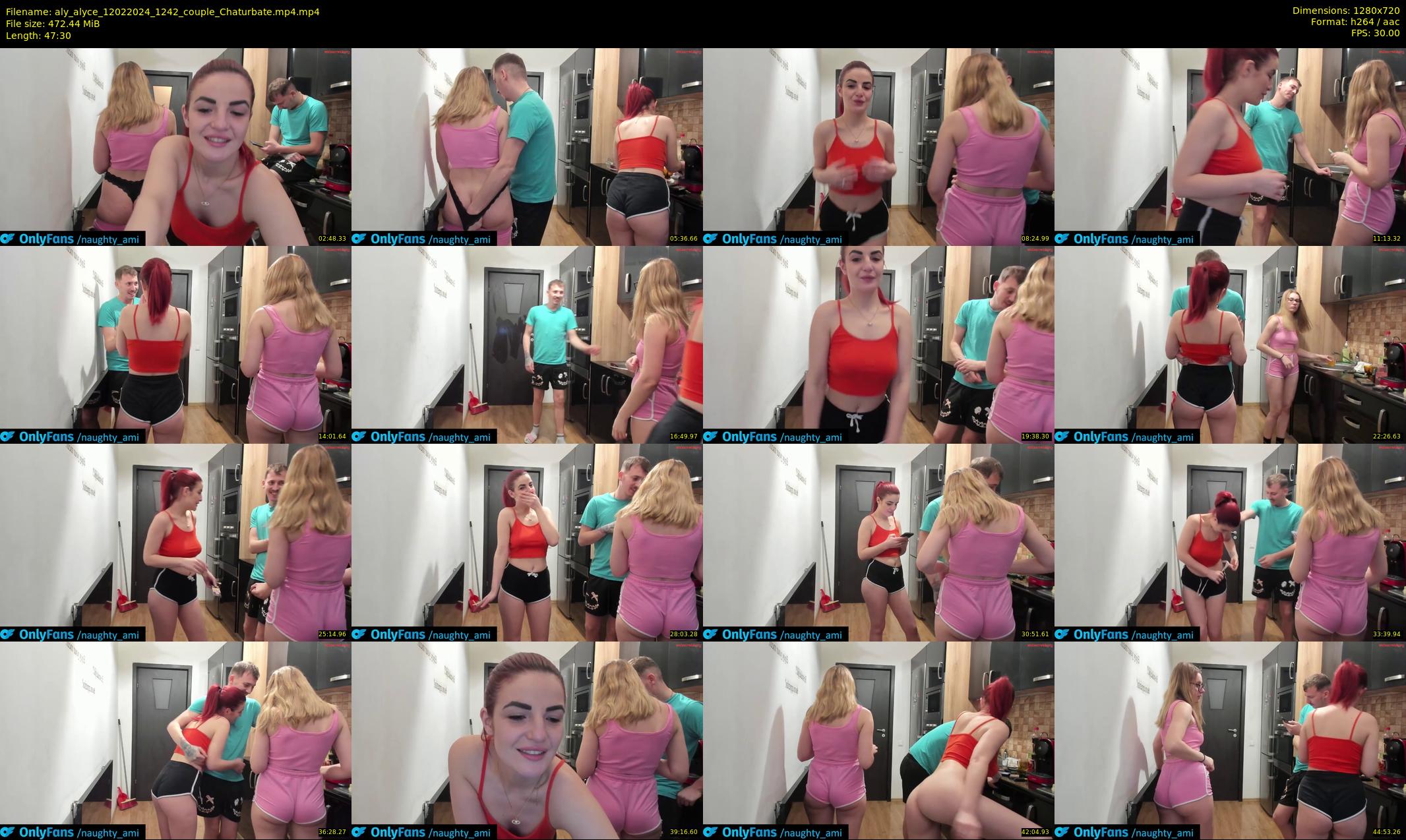 aly_alyce — 48 minute Chaturbate female cam show recording, 720p, Feb 12, 2024