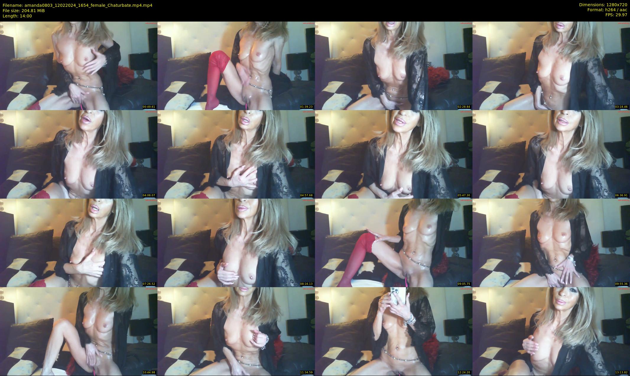 amanda0803 — 14 minute Chaturbate female cam show recording, 720p, Feb 12, 2024